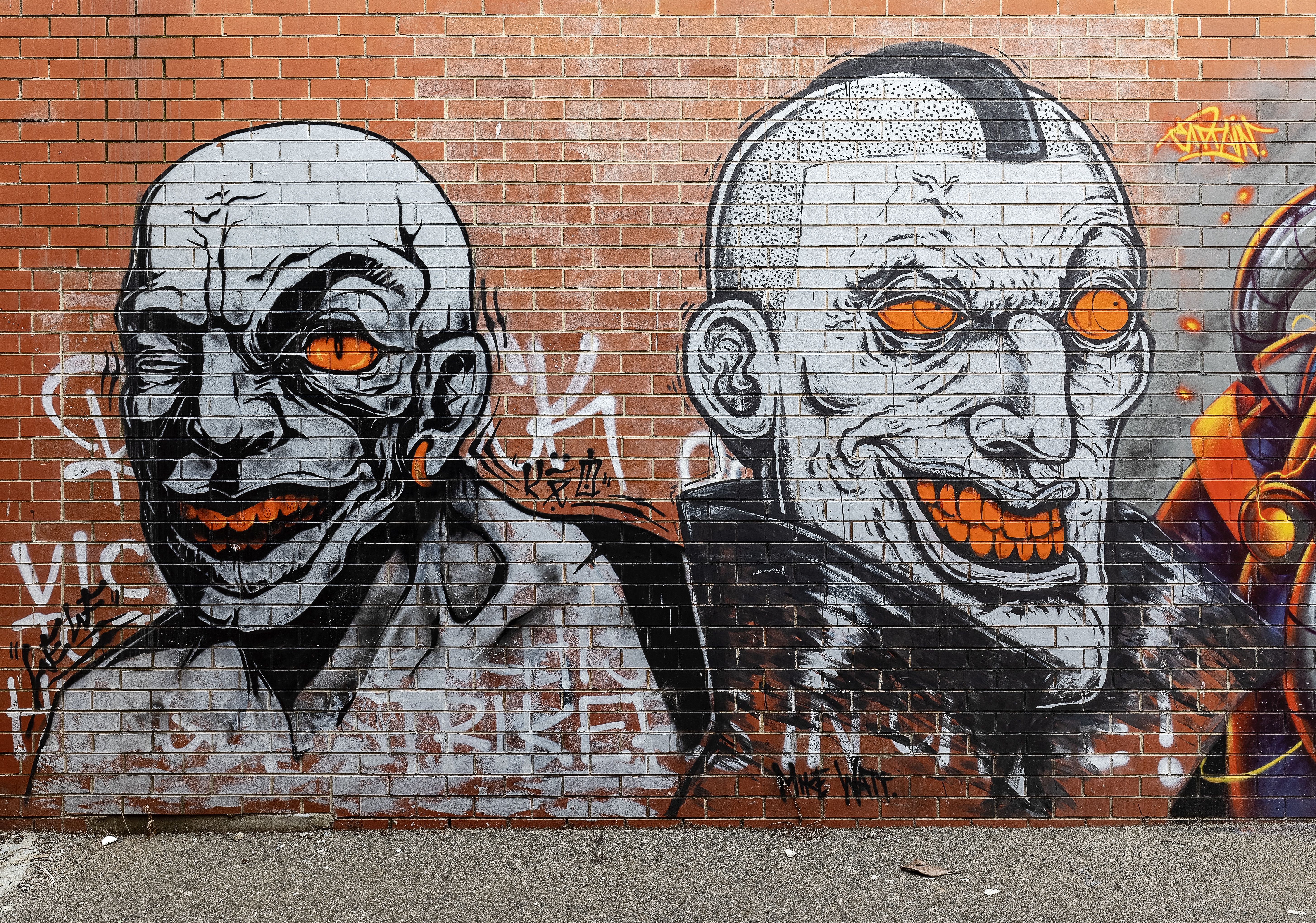 Download mobile wallpaper Graffiti, Artistic, Australia, Melbourne for free.