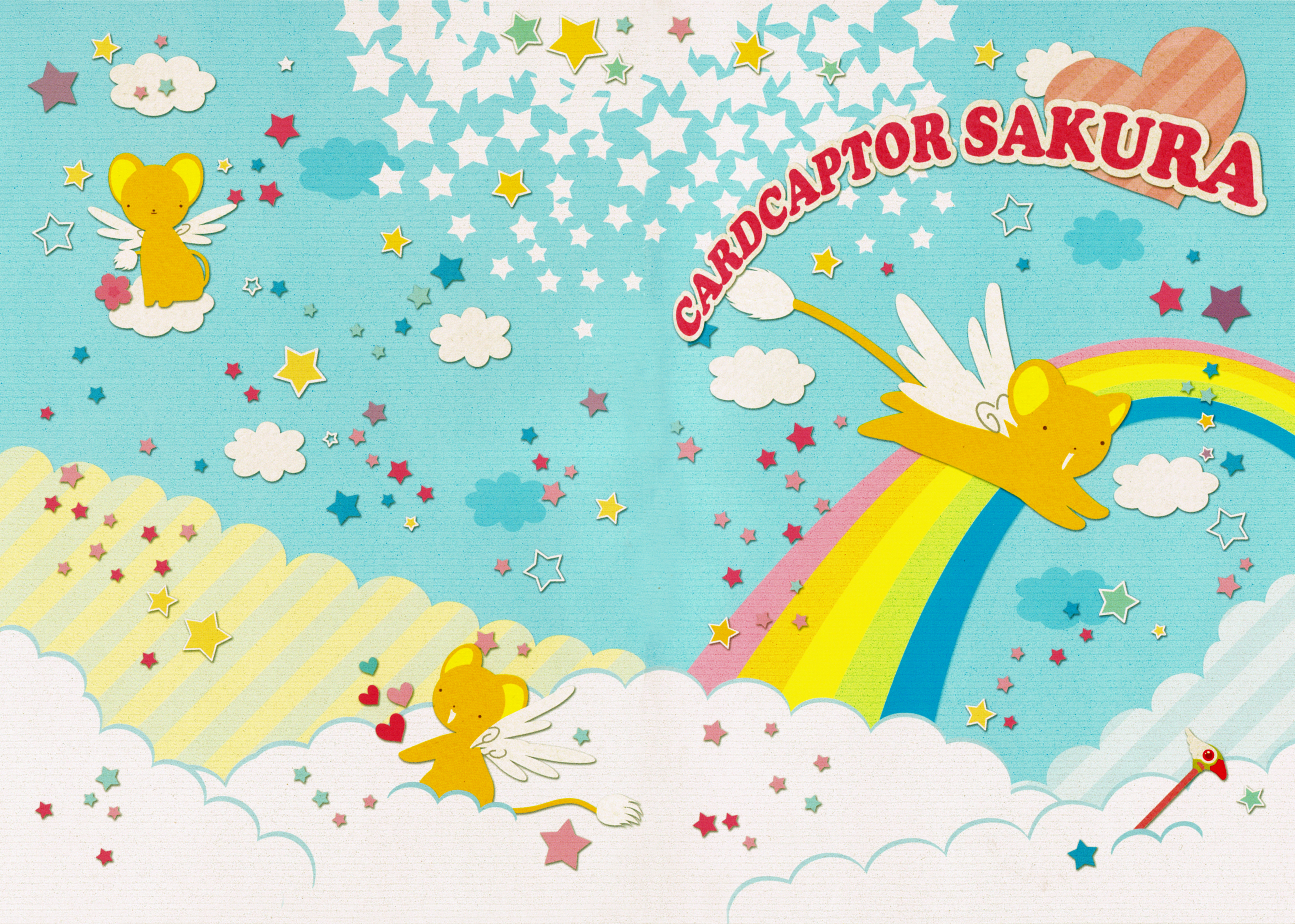 Laden Sie das Animes, Kadokyaputa Sakura, Kerberos (Kartencaptor Sakura)-Bild kostenlos auf Ihren PC-Desktop herunter