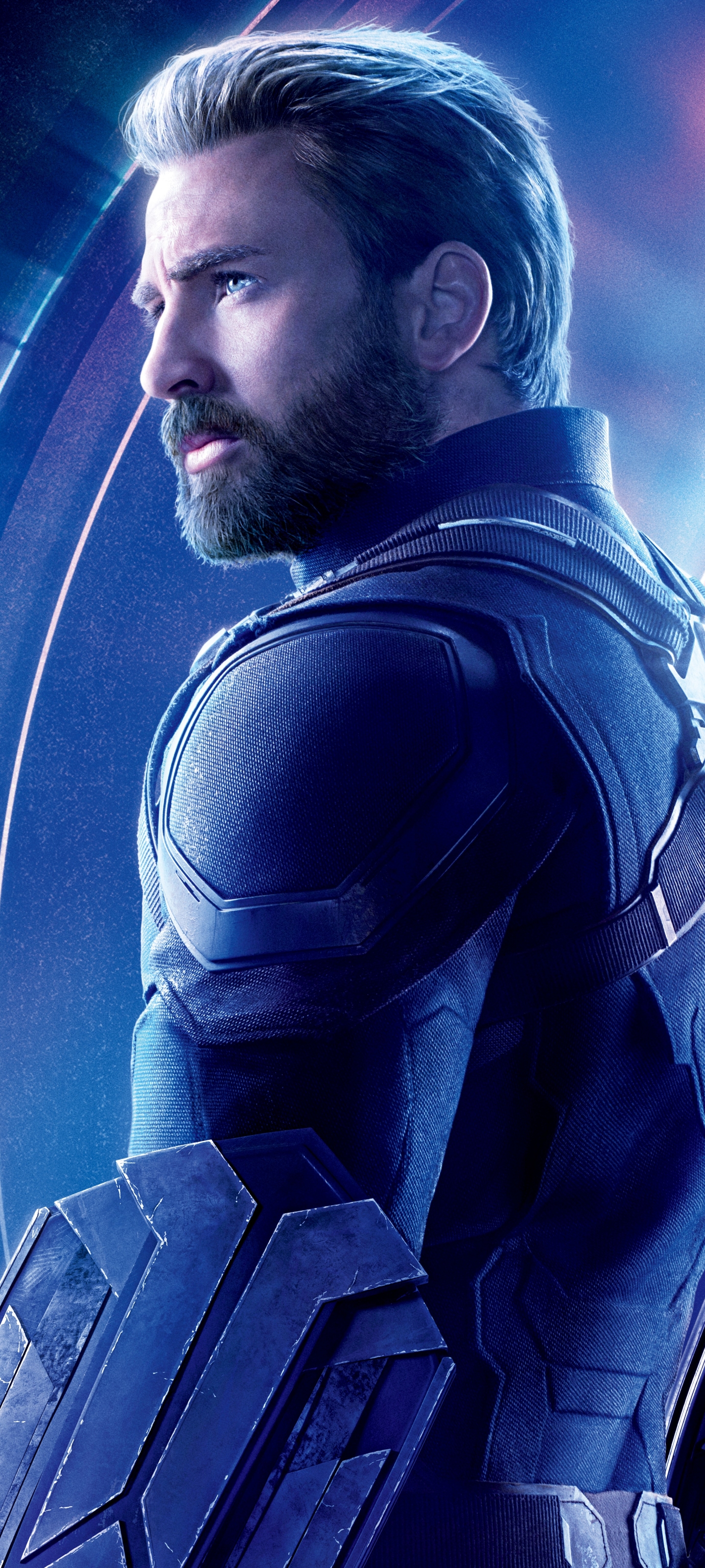 Baixar papel de parede para celular de Capitão América, Os Vingadores, Chris Evans, Filme, Vingadores: Guerra Infinita gratuito.