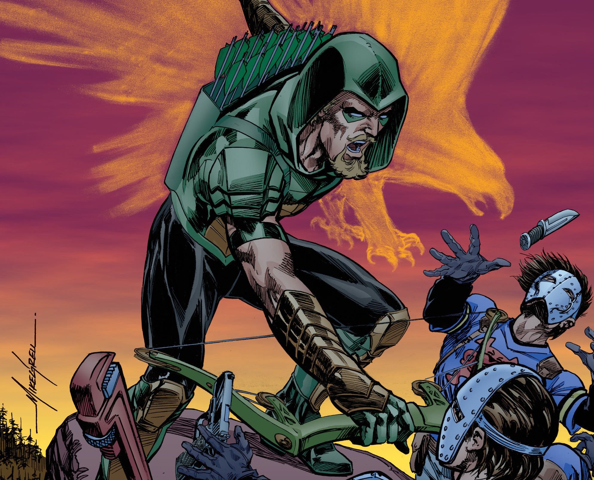 Laden Sie das Comics, Dc Comics, Green Arrow-Bild kostenlos auf Ihren PC-Desktop herunter