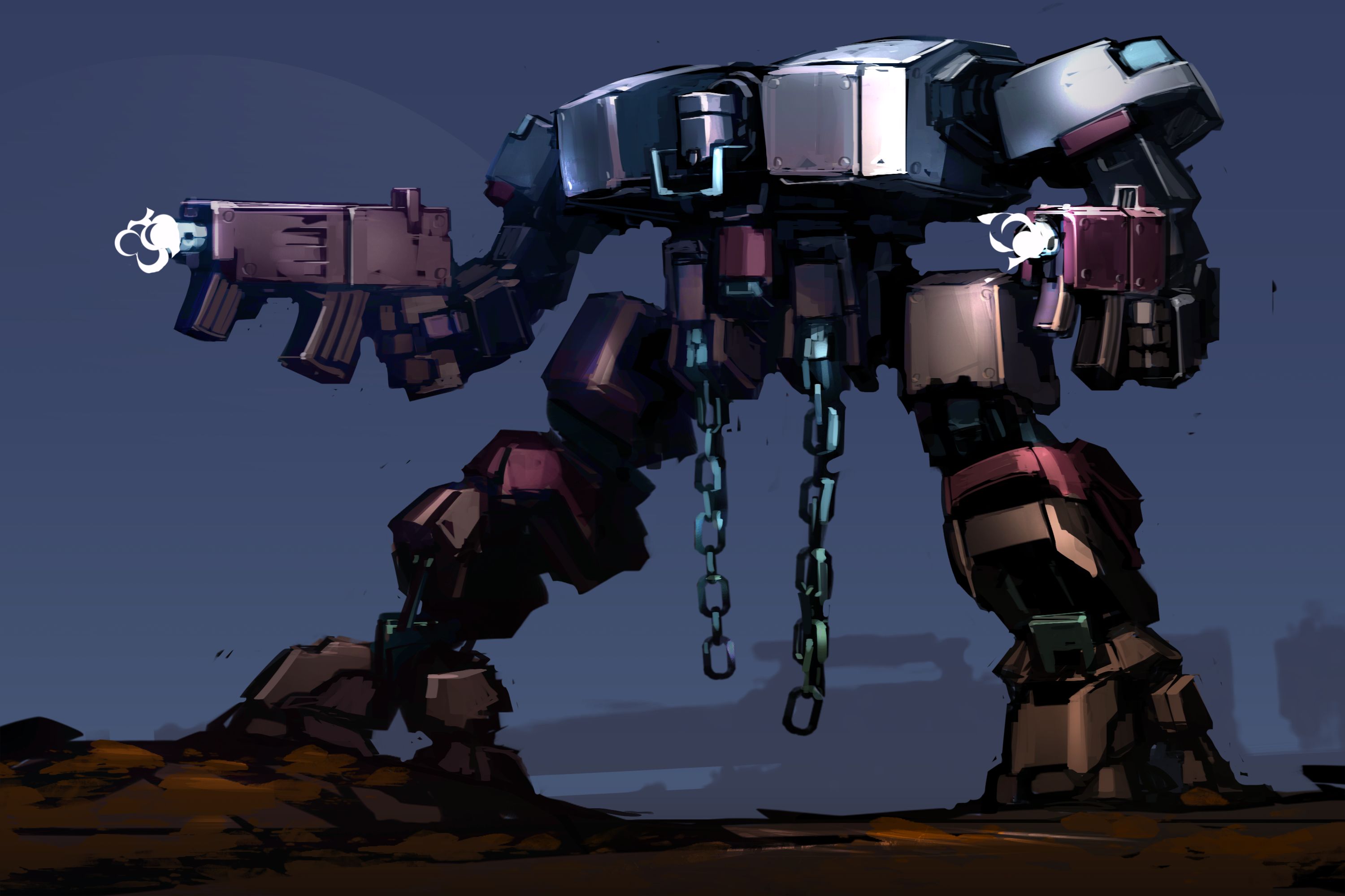 Free download wallpaper Weapon, Robot, Sci Fi on your PC desktop