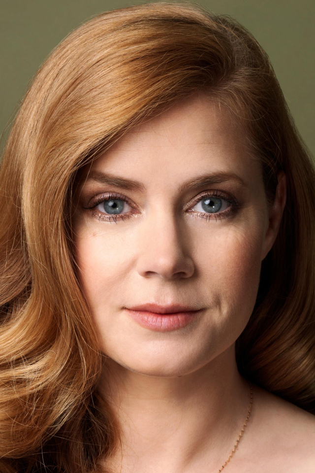 Download mobile wallpaper Redhead, Face, Blue Eyes, American, Celebrity, Actress, Amy Adams for free.