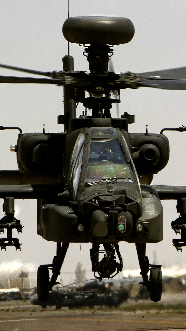 Descarga gratuita de fondo de pantalla para móvil de Militar, Boeing Ah 64 Apache, Helicópteros Militares.