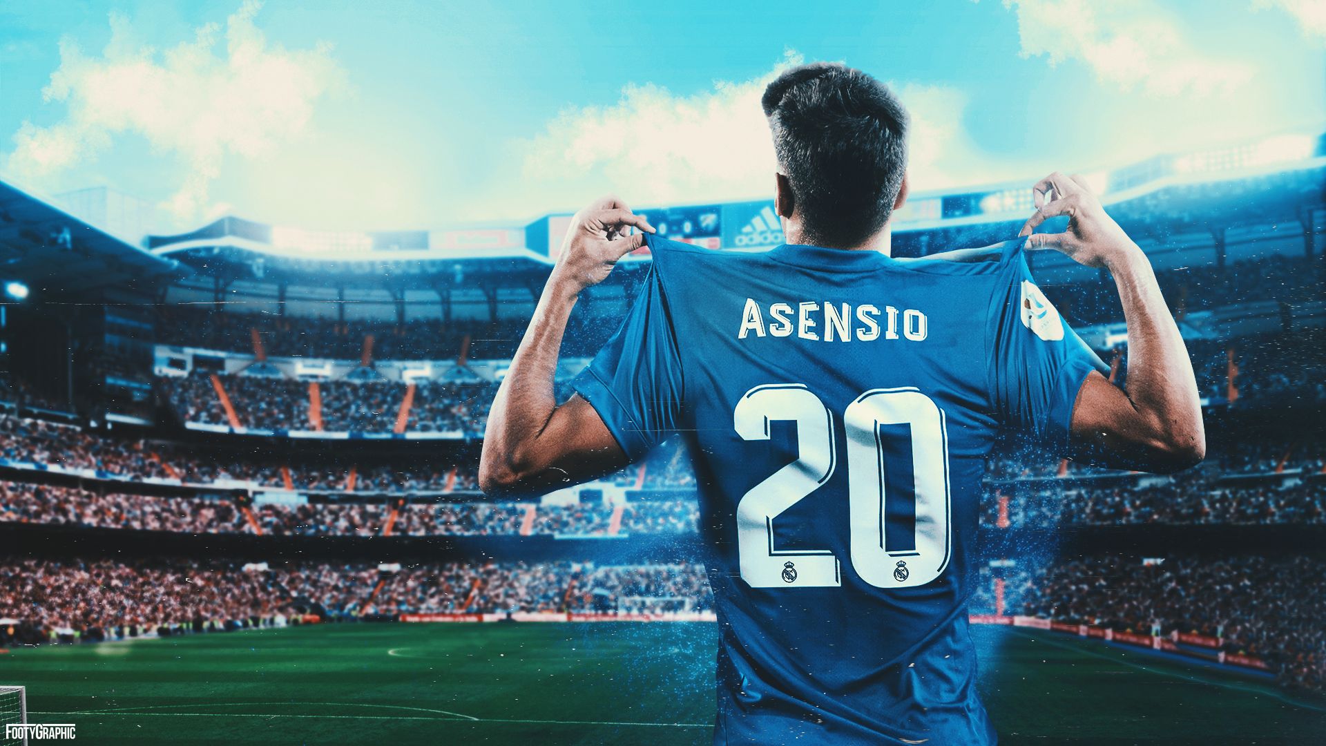 Descarga gratuita de fondo de pantalla para móvil de Fútbol, Deporte, Español, Real Madrid C F, Marco Asensio.