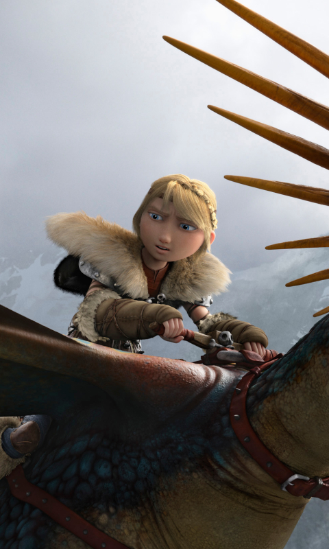 Download mobile wallpaper Movie, How To Train Your Dragon, Astrid (How To Train Your Dragon), How To Train Your Dragon 2 for free.