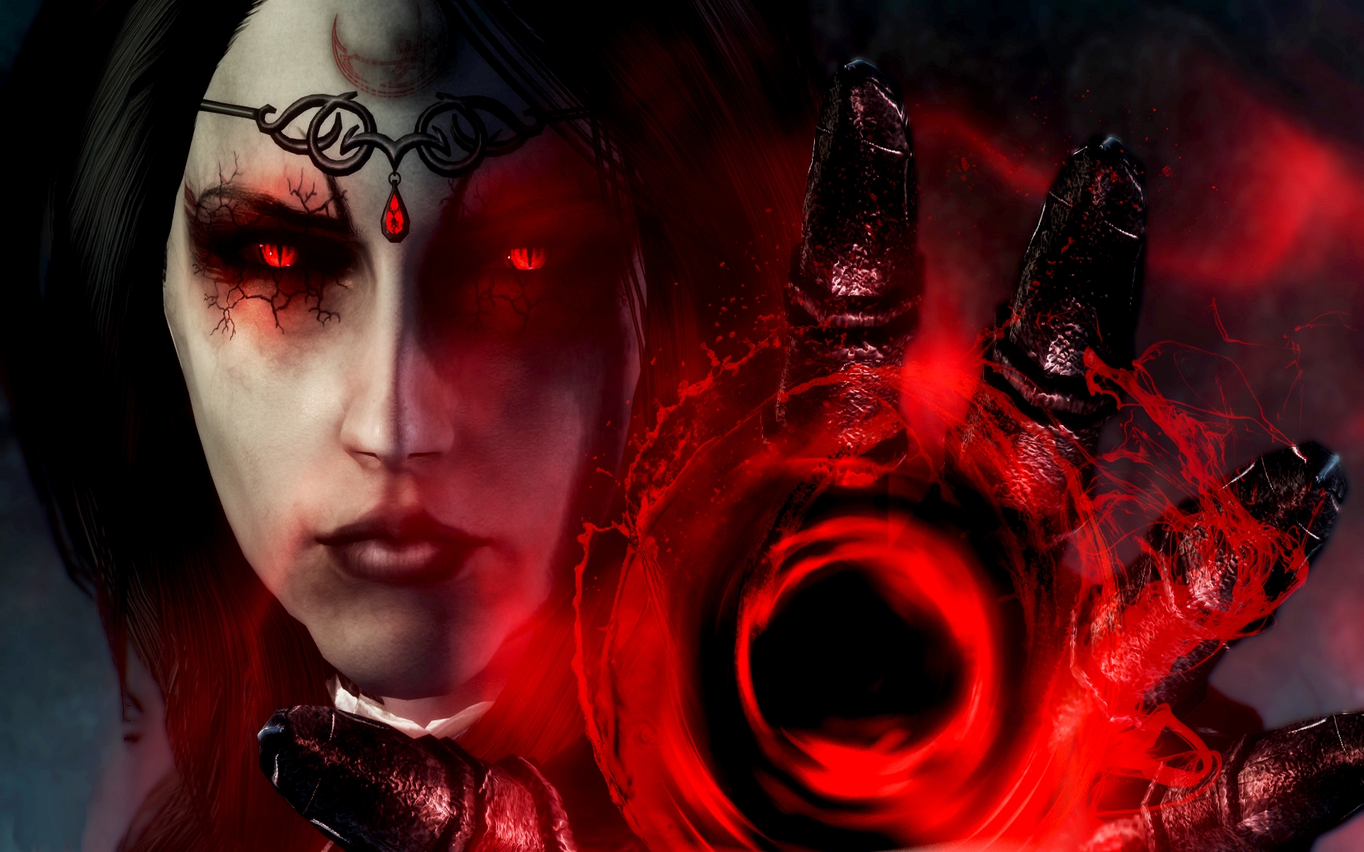 Free download wallpaper Dark, Vampire on your PC desktop