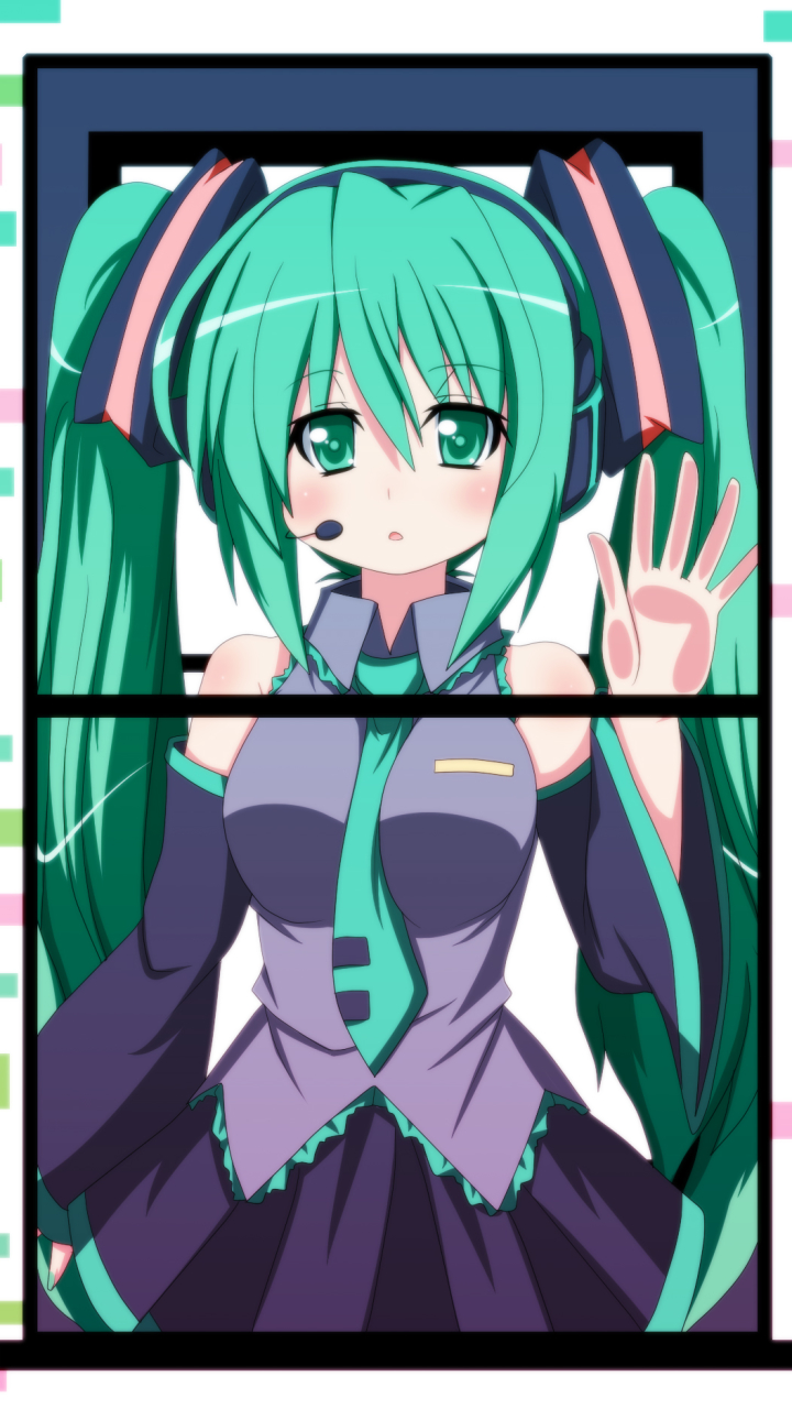 Handy-Wallpaper Vocaloid, Hatsune Miku, Animes, Lukas Megurin kostenlos herunterladen.