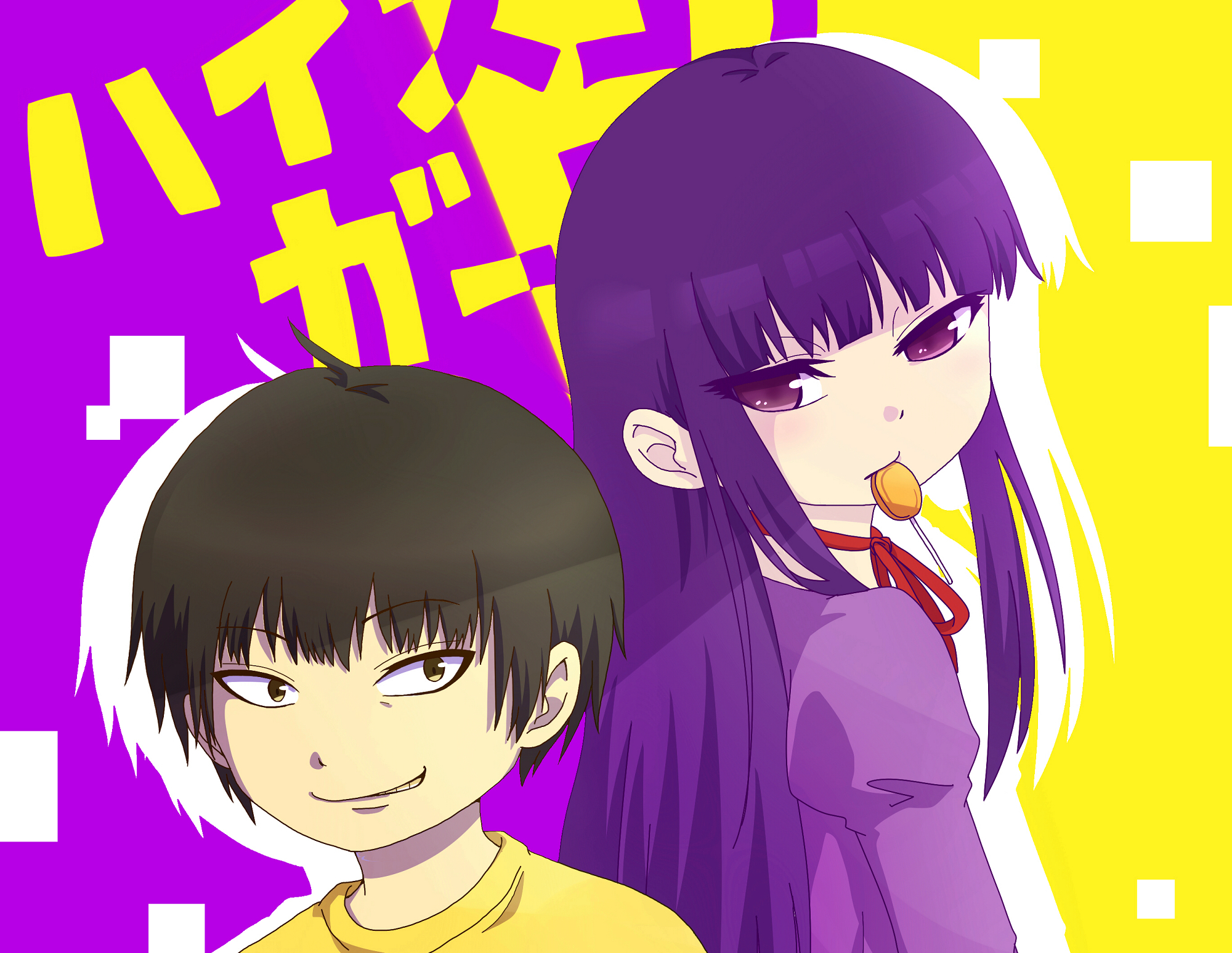 anime, high score girl, yaguchi haruo, ōno akira