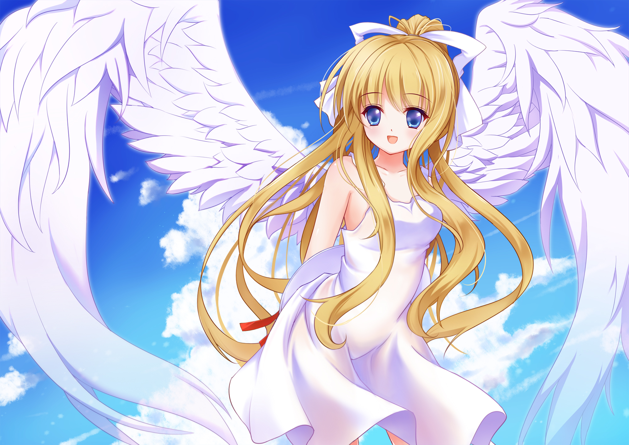 Free download wallpaper Anime, Air, Misuzu Kamio on your PC desktop