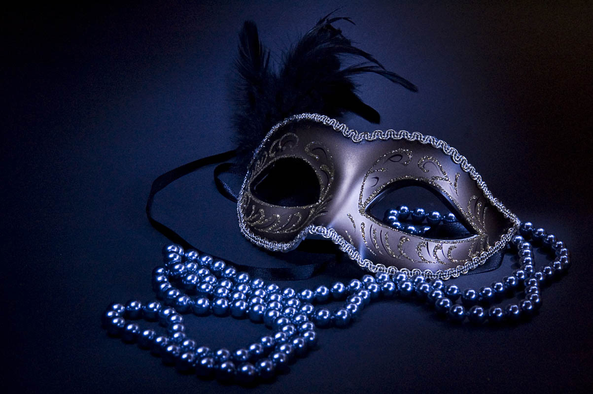 objects, masks, blue 1080p