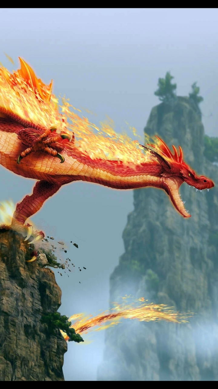 fantasy, dragon, dragon blade HD wallpaper