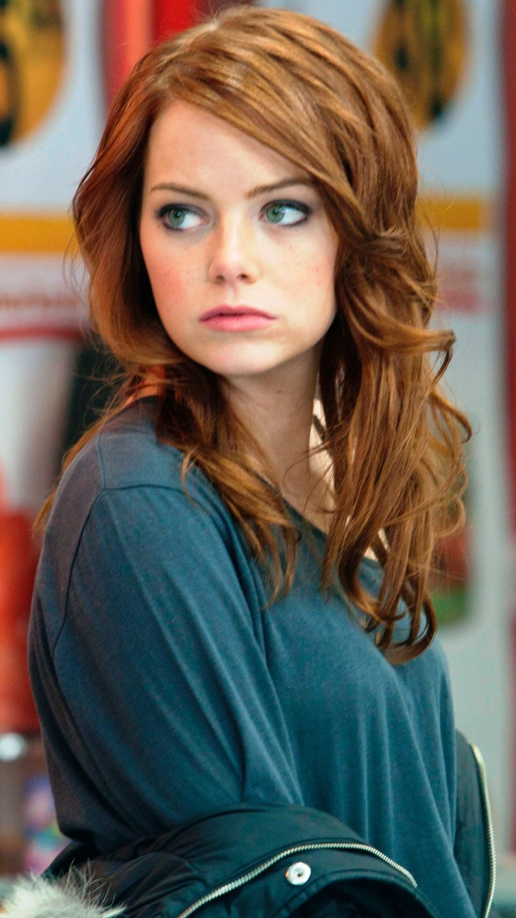 Download mobile wallpaper Emma Stone, Movie, Movie 43 for free.