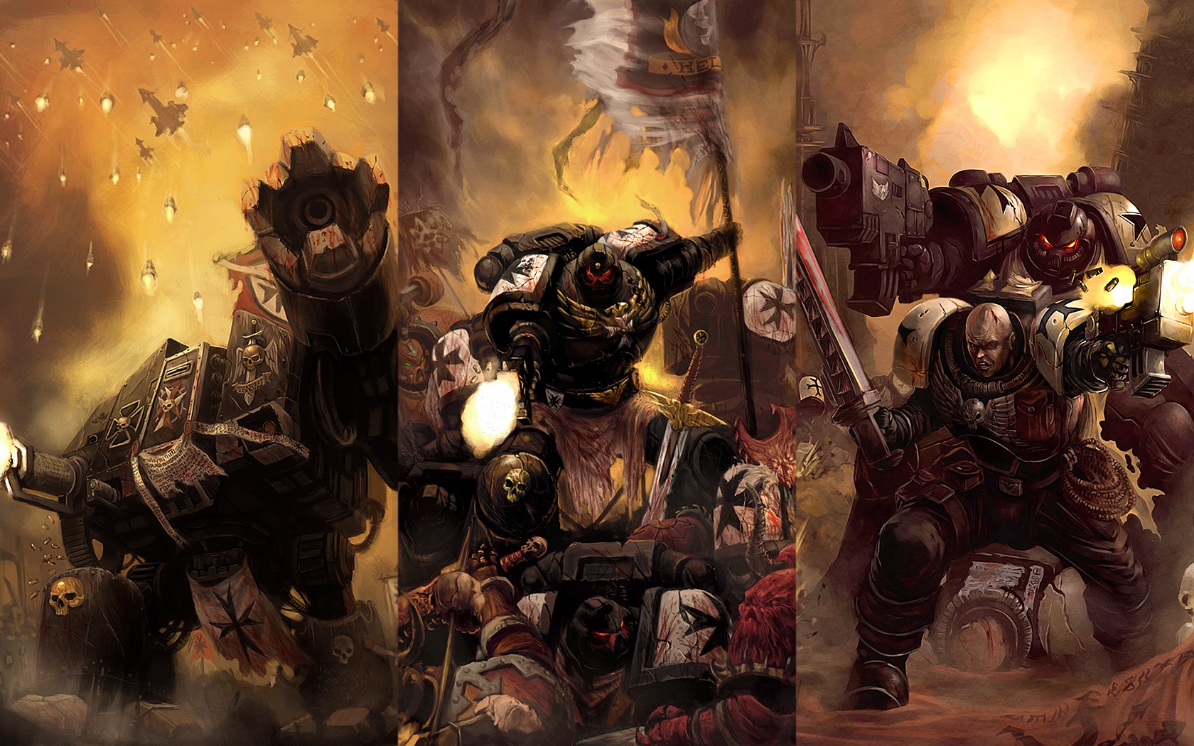 Free download wallpaper Fantasy, Warhammer, Warrior, Sci Fi, Video Game on your PC desktop