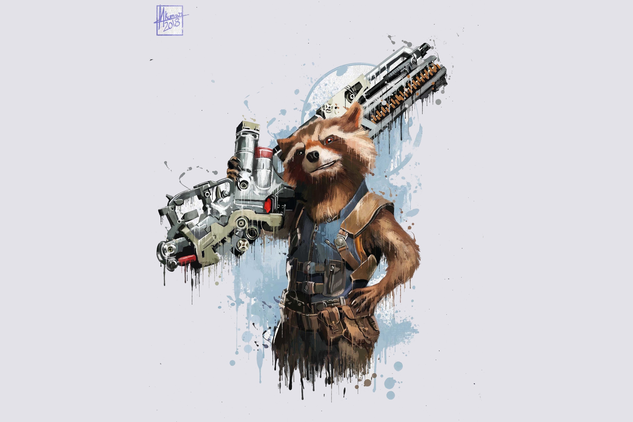 Download mobile wallpaper Movie, Guardians Of The Galaxy, The Avengers, Rocket Raccoon, Avengers: Infinity War for free.