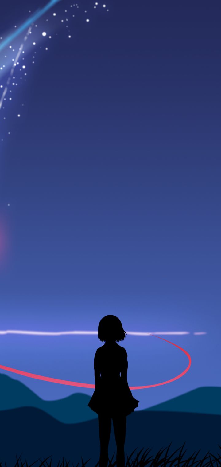 Descarga gratuita de fondo de pantalla para móvil de Animado, Kimi No Na Wa, Mitsuha Miyamizu.