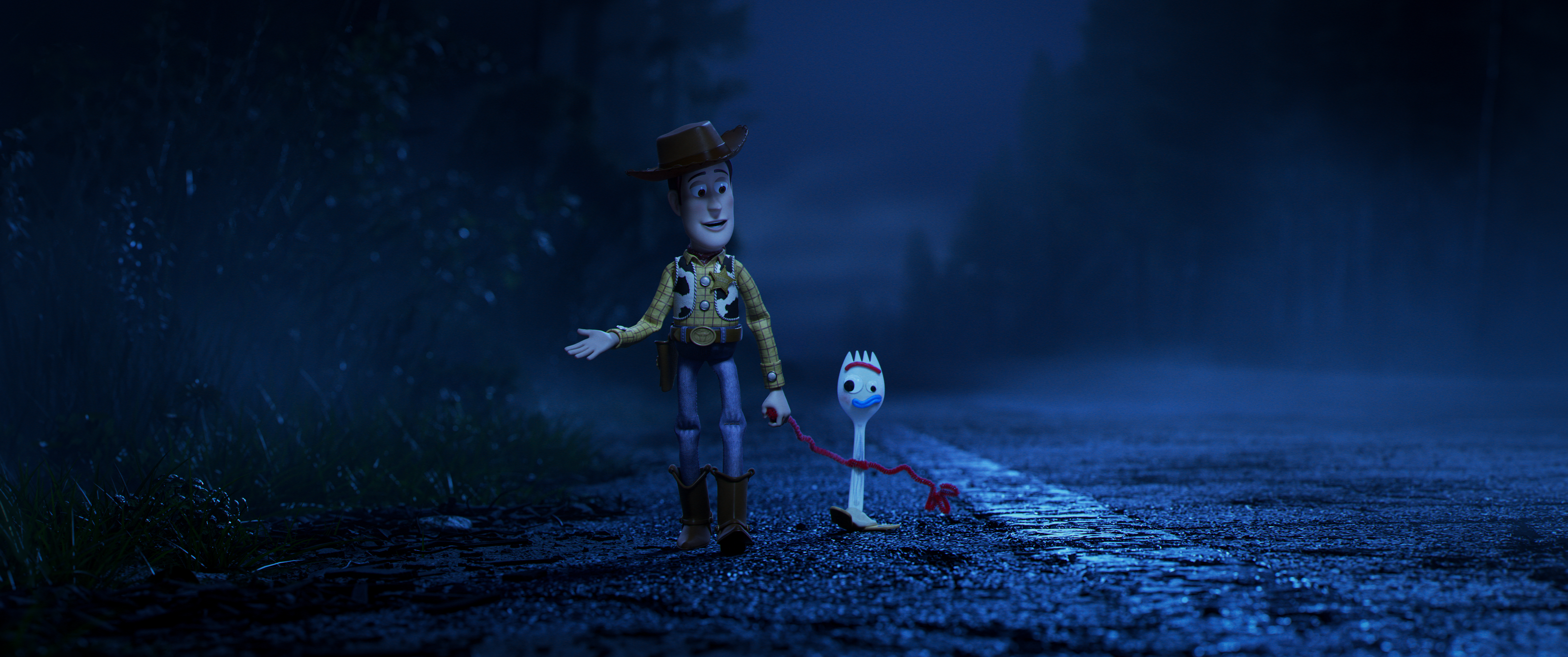 movie, toy story 4, forky (toy story), woody (toy story)