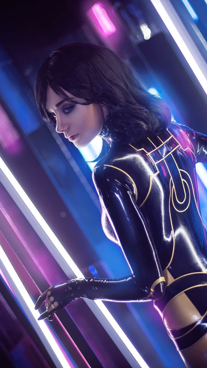 Download mobile wallpaper Mass Effect, Women, Miranda Lawson, Cosplay for free.