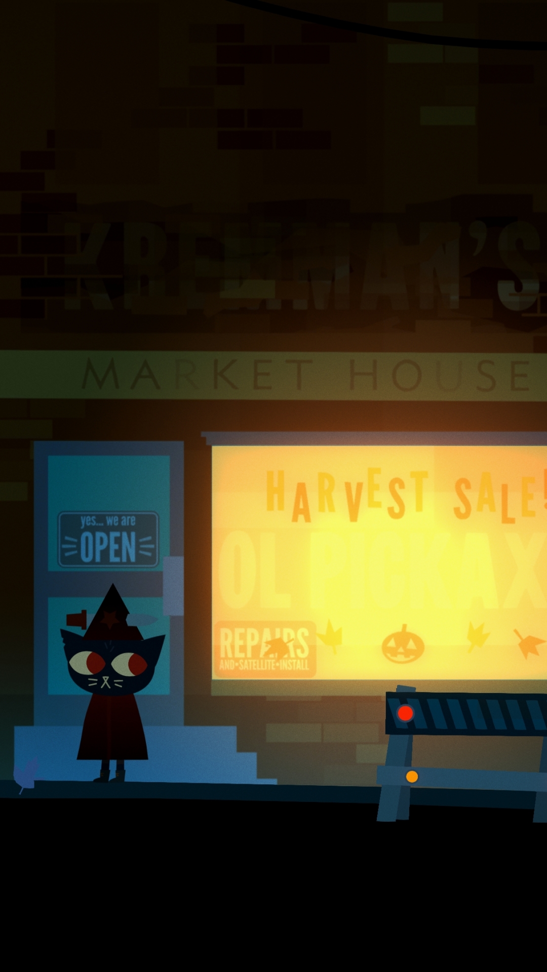 video game, night in the woods HD wallpaper