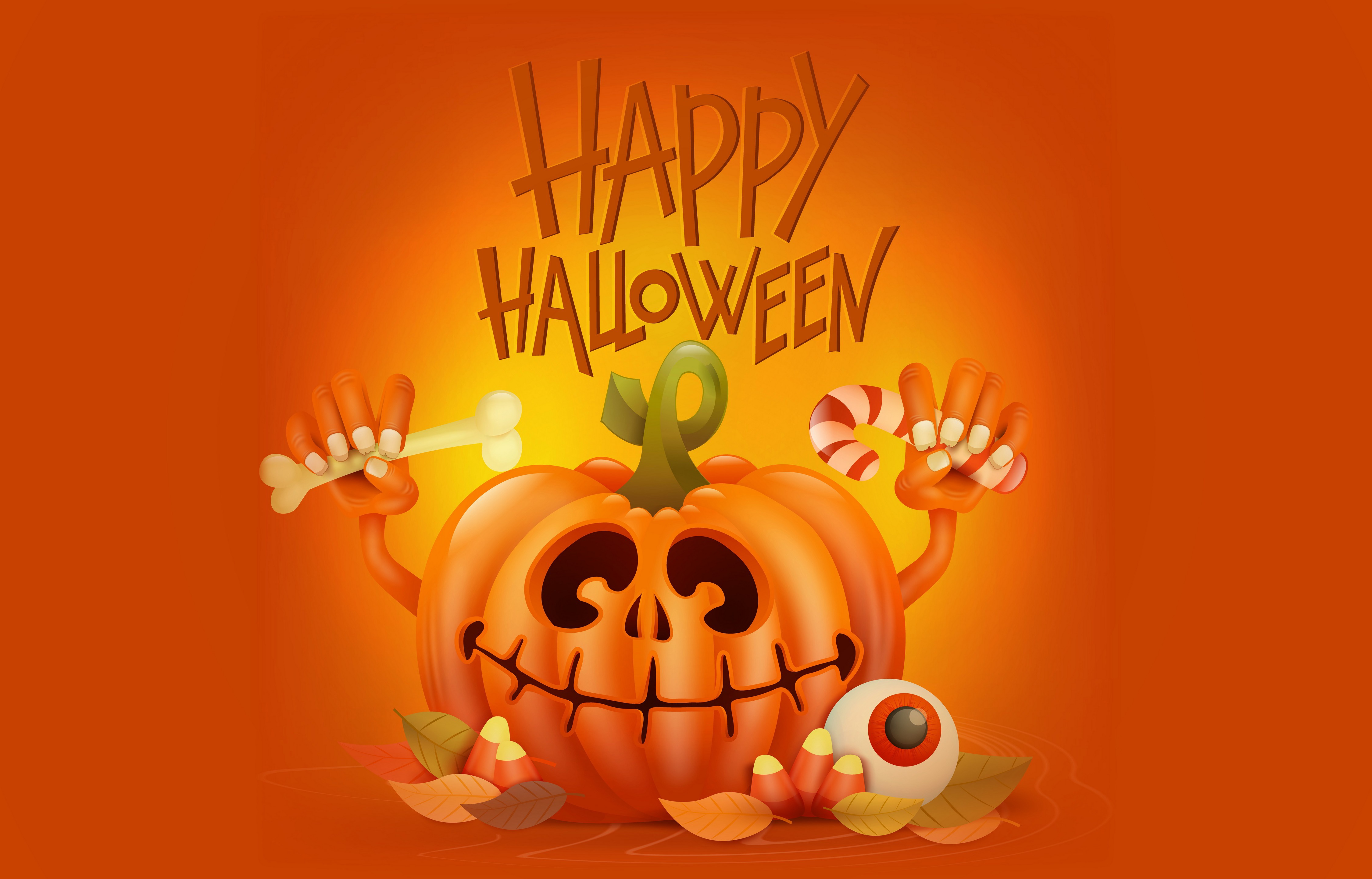 Free download wallpaper Halloween, Holiday, Jack O' Lantern, Happy Halloween on your PC desktop