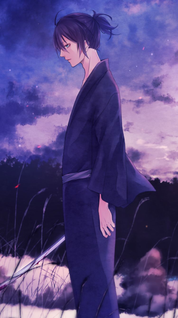 Handy-Wallpaper Animes, Noragami, Yato (Noragami) kostenlos herunterladen.