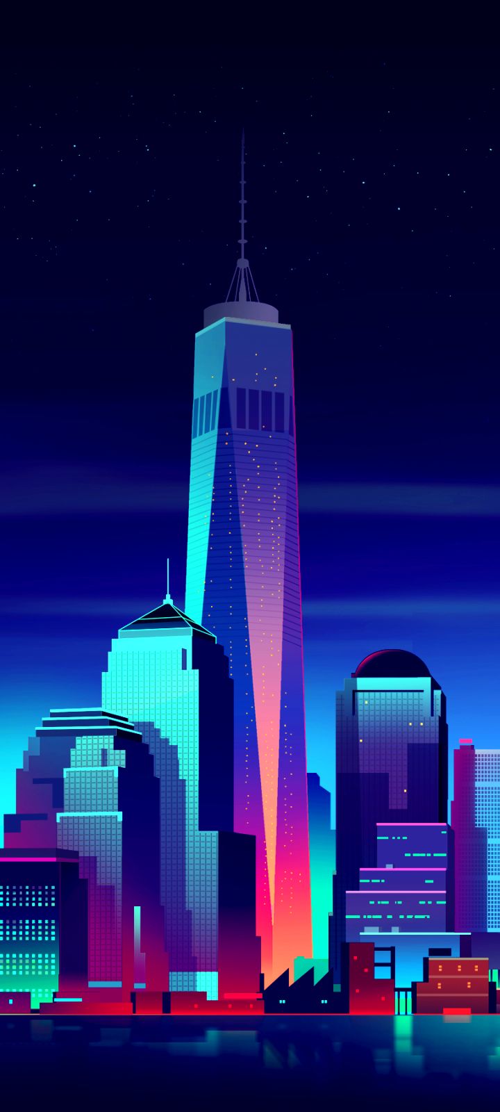 Download mobile wallpaper Cities, City, Skyscraper, Cityscape, New York, Man Made for free.