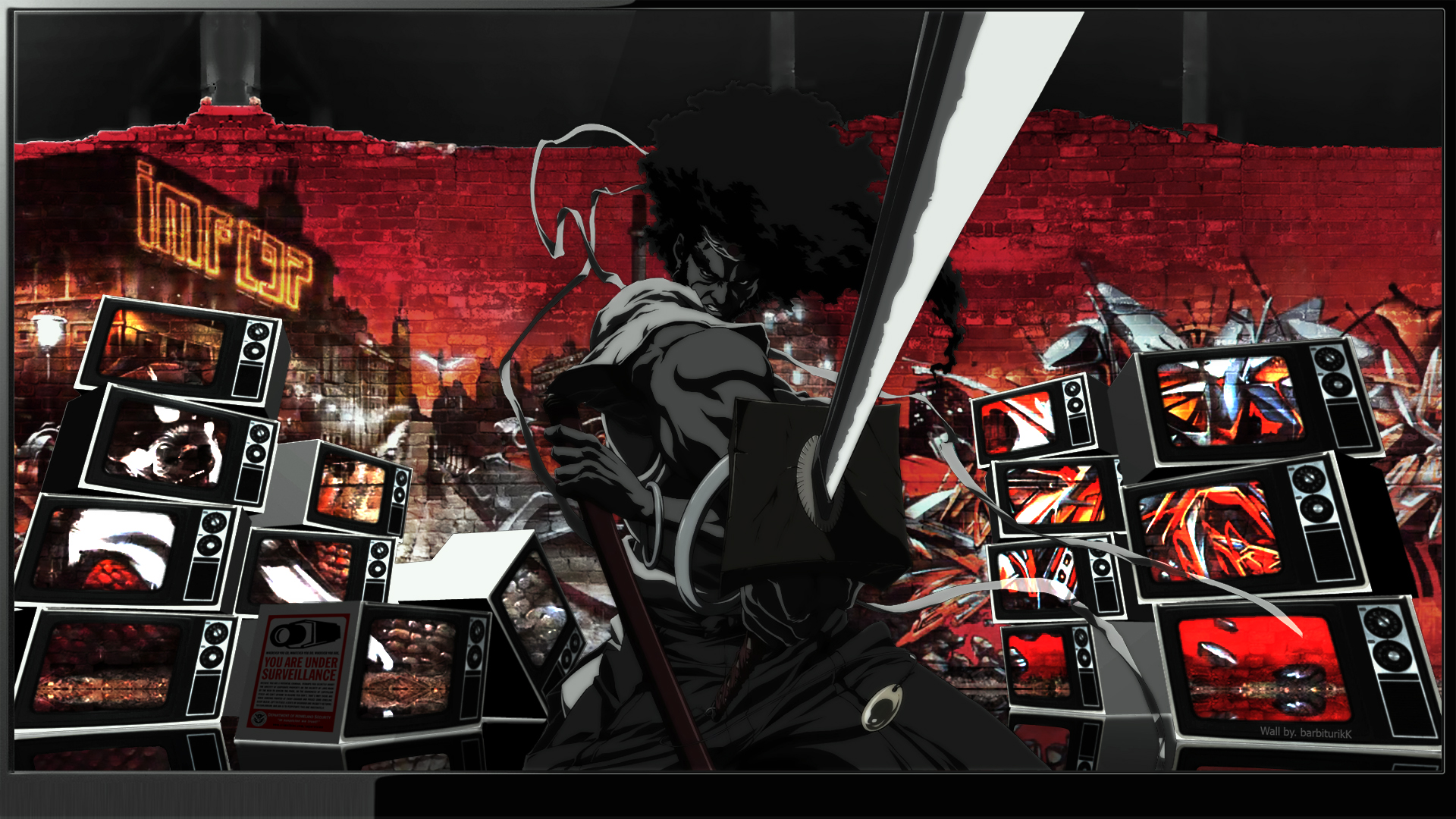 Baixe gratuitamente a imagem Anime, Afro Samurai na área de trabalho do seu PC