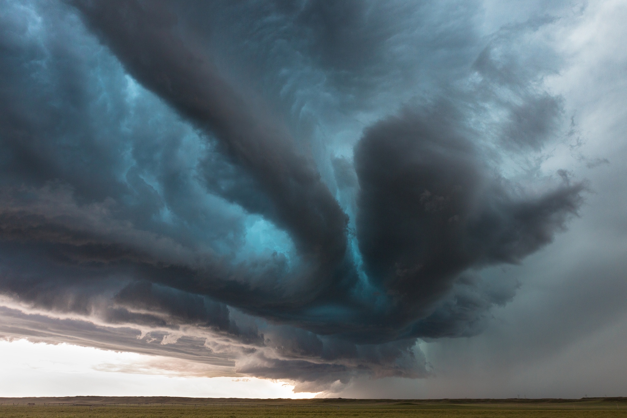 Handy-Wallpaper Landschaft, Natur, Horizont, Wolke, Erde/natur kostenlos herunterladen.