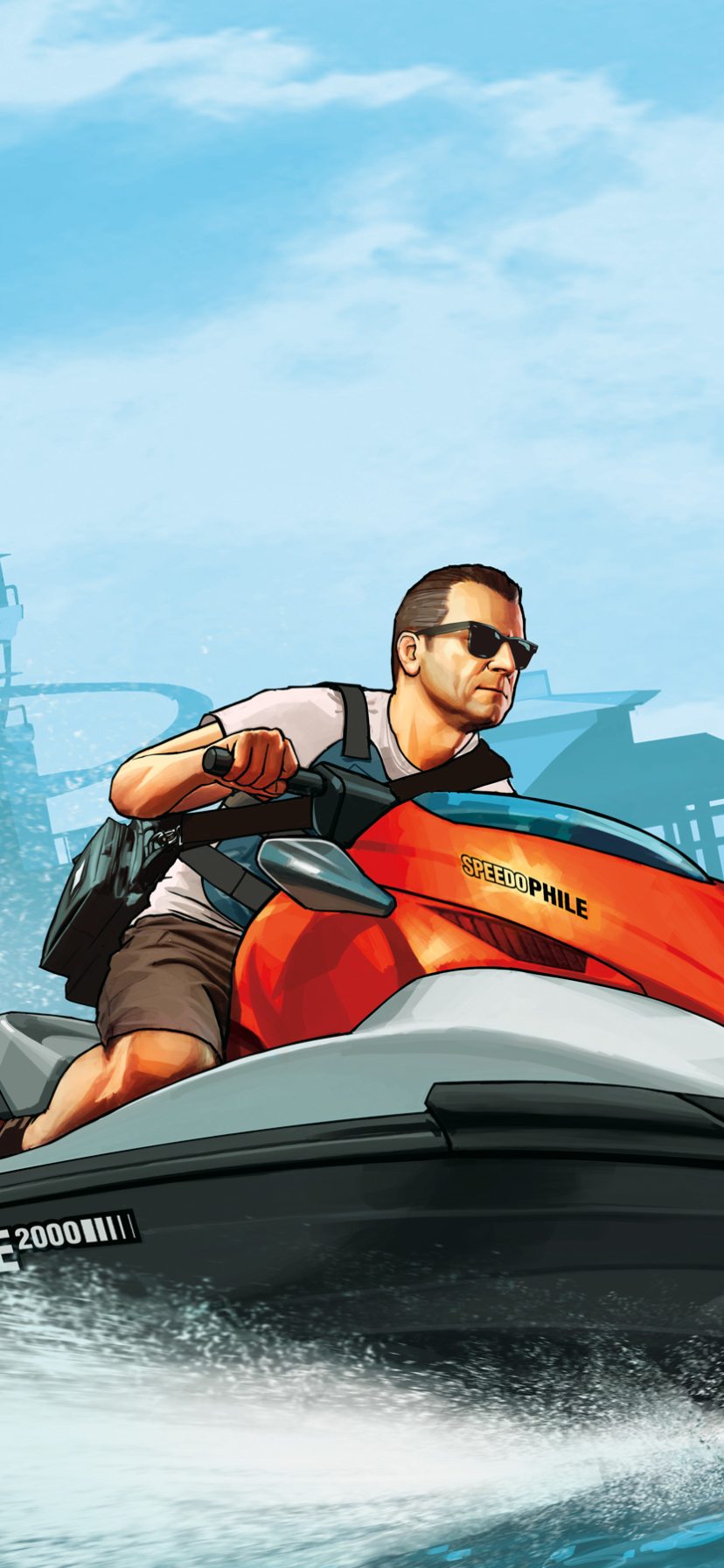Download mobile wallpaper Video Game, Grand Theft Auto, Grand Theft Auto V, Michael De Santa for free.
