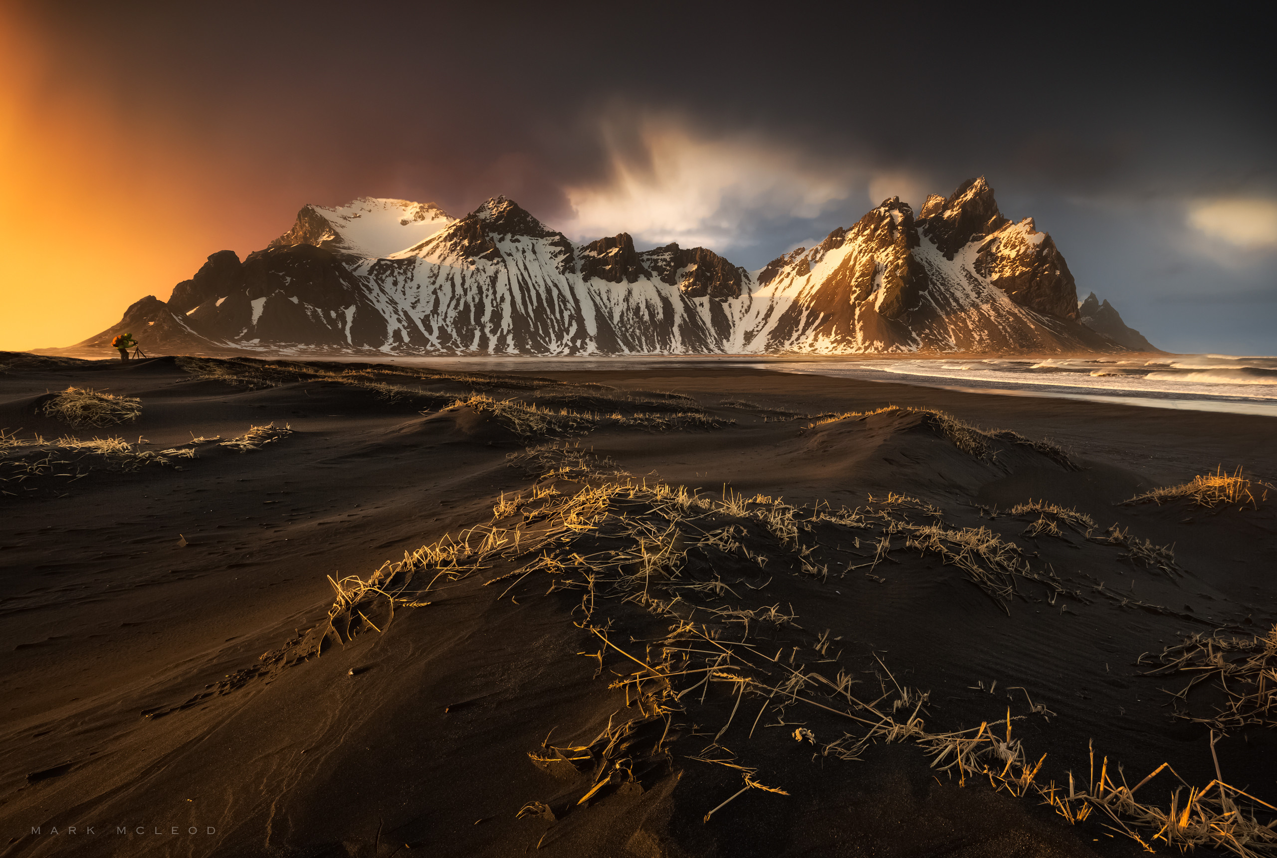 Скачать обои бесплатно Горы, Исландия, Земля/природа, Вестрахорн картинка на рабочий стол ПК