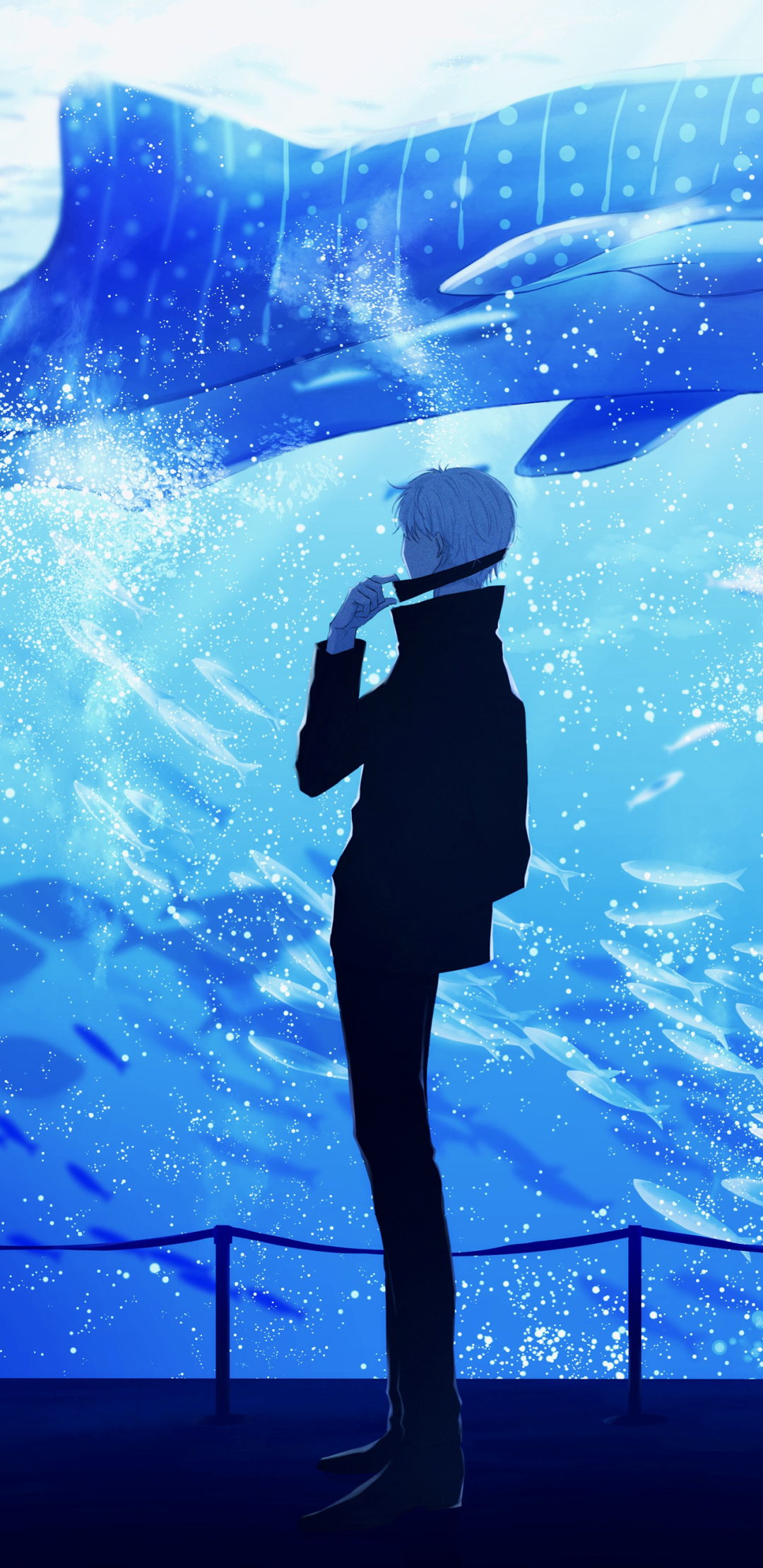 Download mobile wallpaper Anime, White Hair, Satoru Gojo, Jujutsu Kaisen for free.