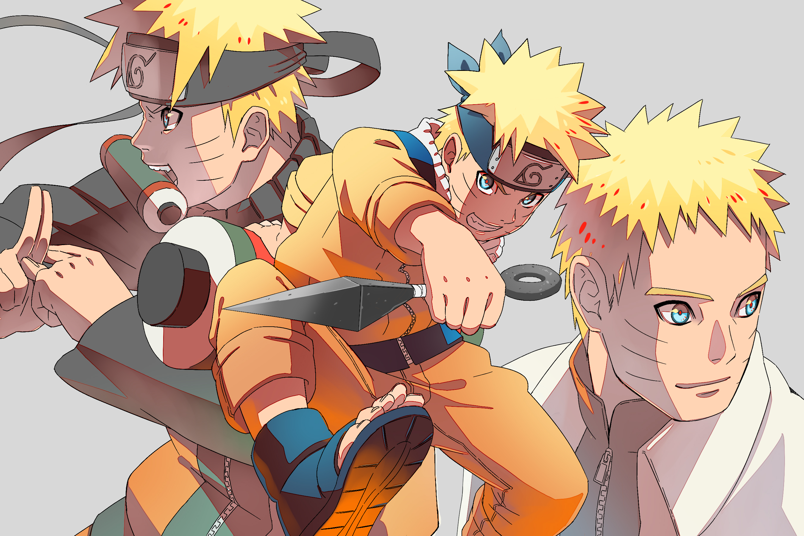Download mobile wallpaper Anime, Naruto, Naruto Uzumaki, Hokage (Naruto) for free.