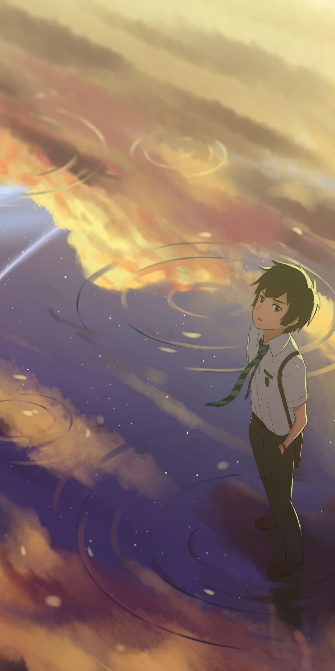 Handy-Wallpaper Animes, Your Name Gestern Heute Und Für Immer, Kimi No Na Wa, Taki Tachibana kostenlos herunterladen.