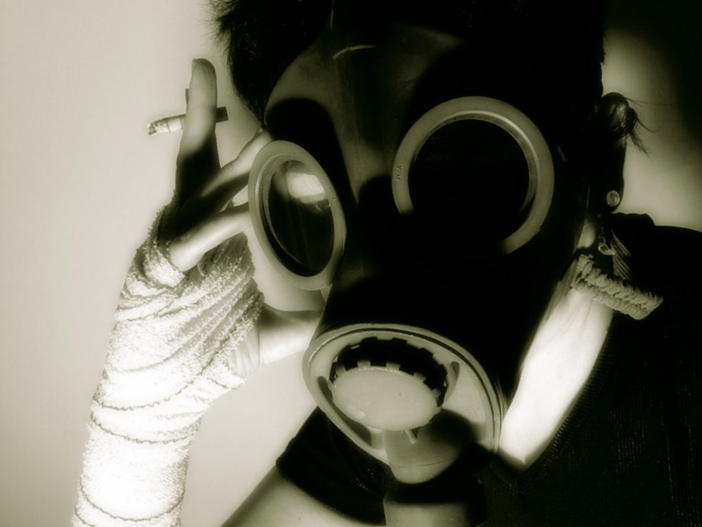 Free download wallpaper Gas Mask, Military on your PC desktop