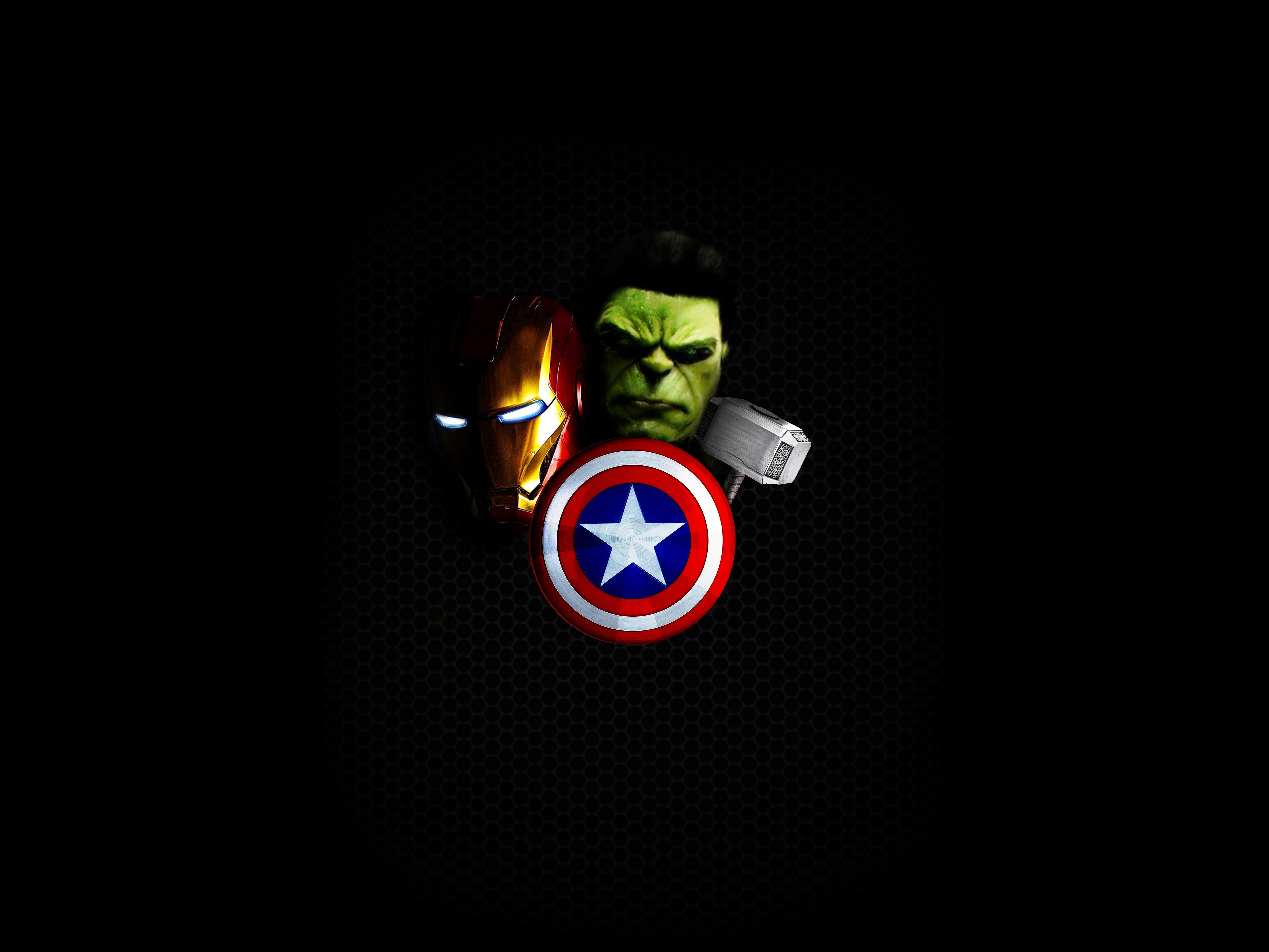 315296 Hintergrundbild herunterladen comics, the avengers, kapitän amerika, hulk, ironman, mjölnir, thor - Bildschirmschoner und Bilder kostenlos