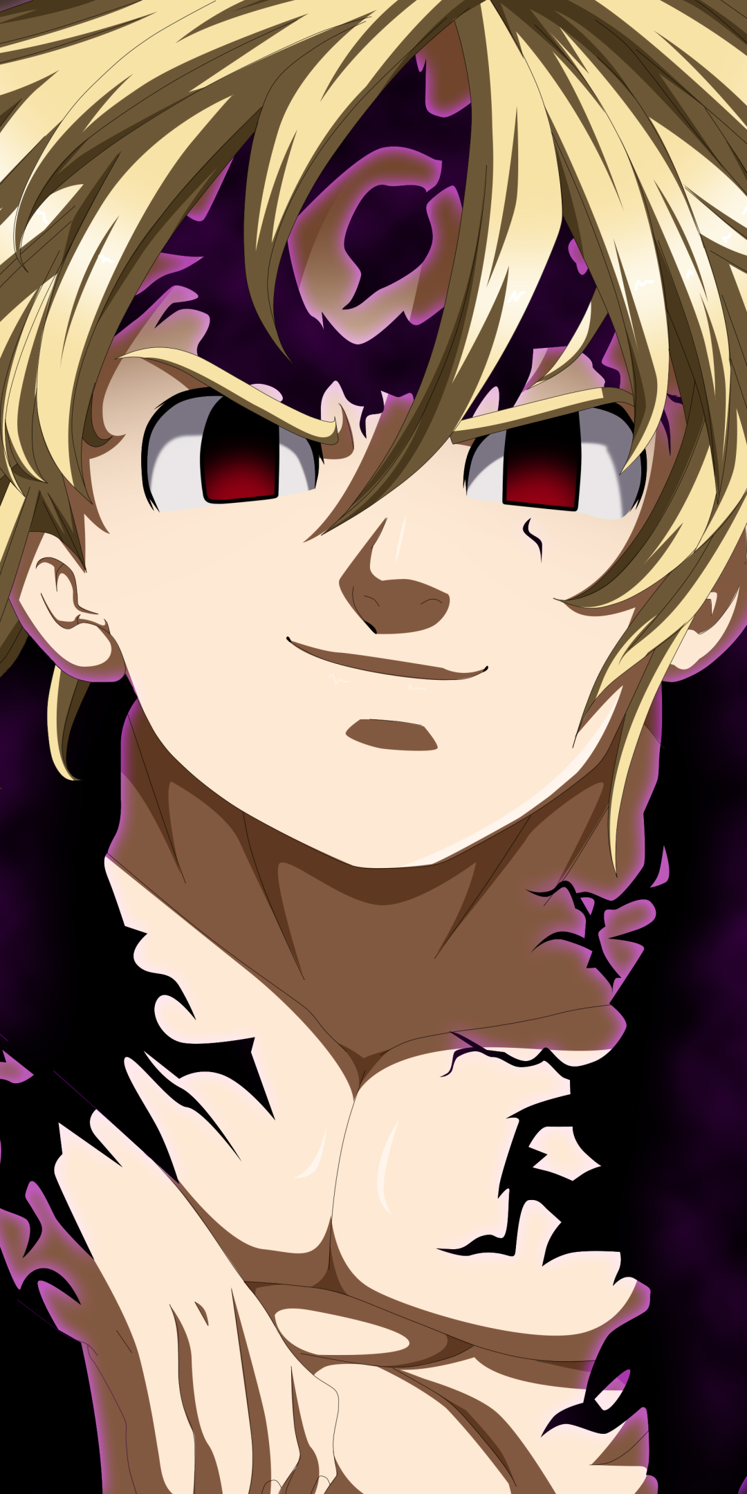 Handy-Wallpaper Blond, Blondinen, Rote Augen, Animes, The Seven Deadly Sins, Meliodas (Die Sieben Todsünden) kostenlos herunterladen.