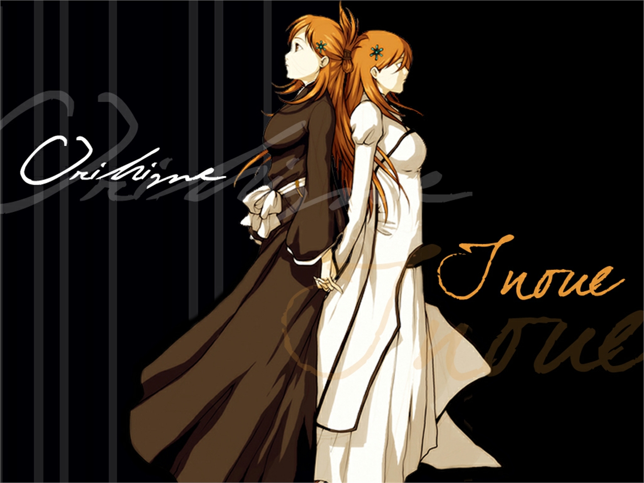 Handy-Wallpaper Bleach, Animes, Orihime Inoue kostenlos herunterladen.