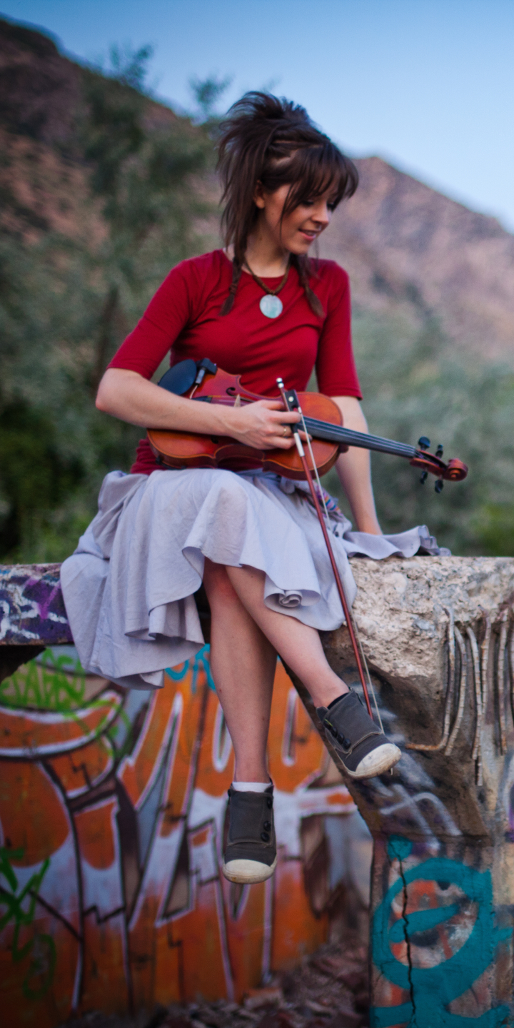 Download mobile wallpaper Music, Lindsey Stirling for free.