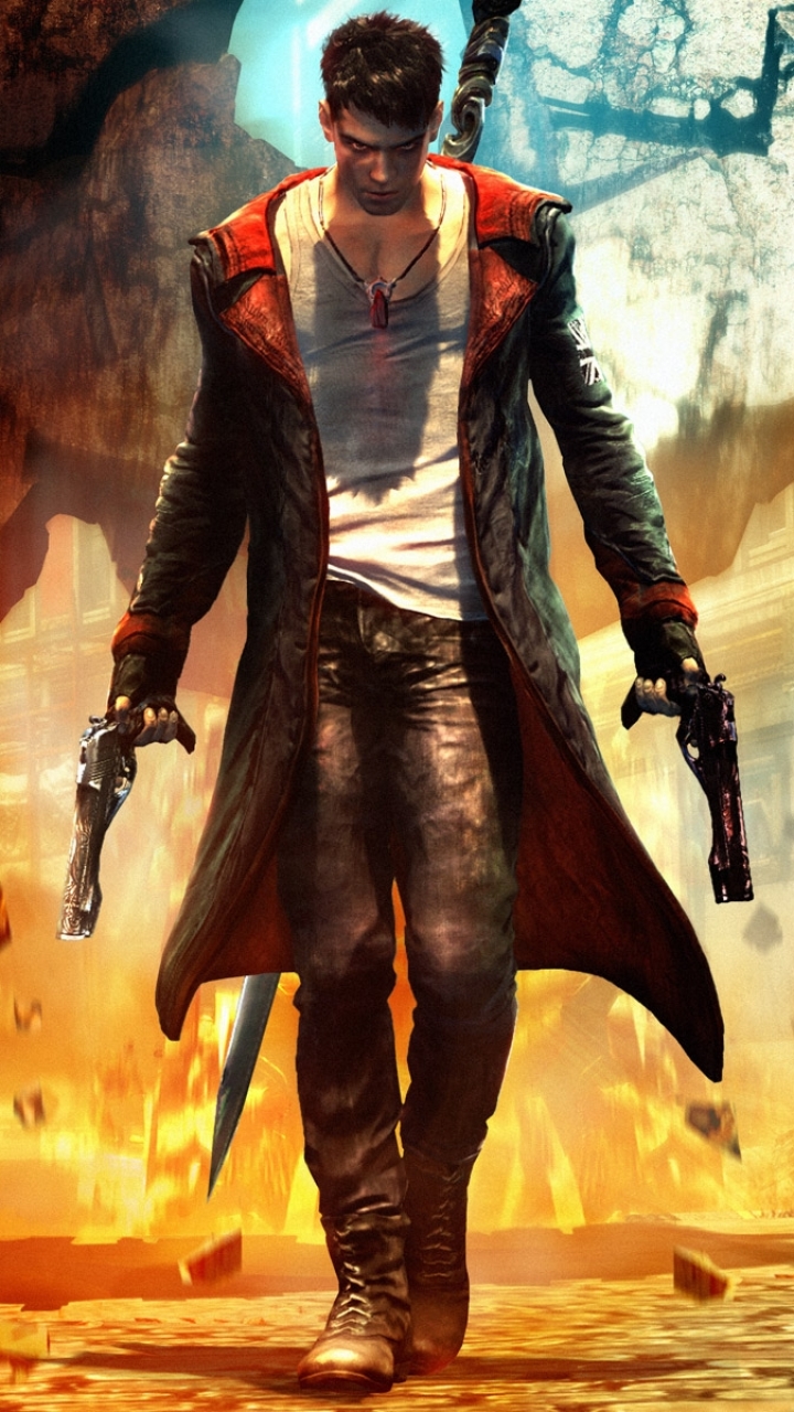 Descarga gratuita de fondo de pantalla para móvil de Devil May Cry, Videojuego, Dmc: Devil May Cry.