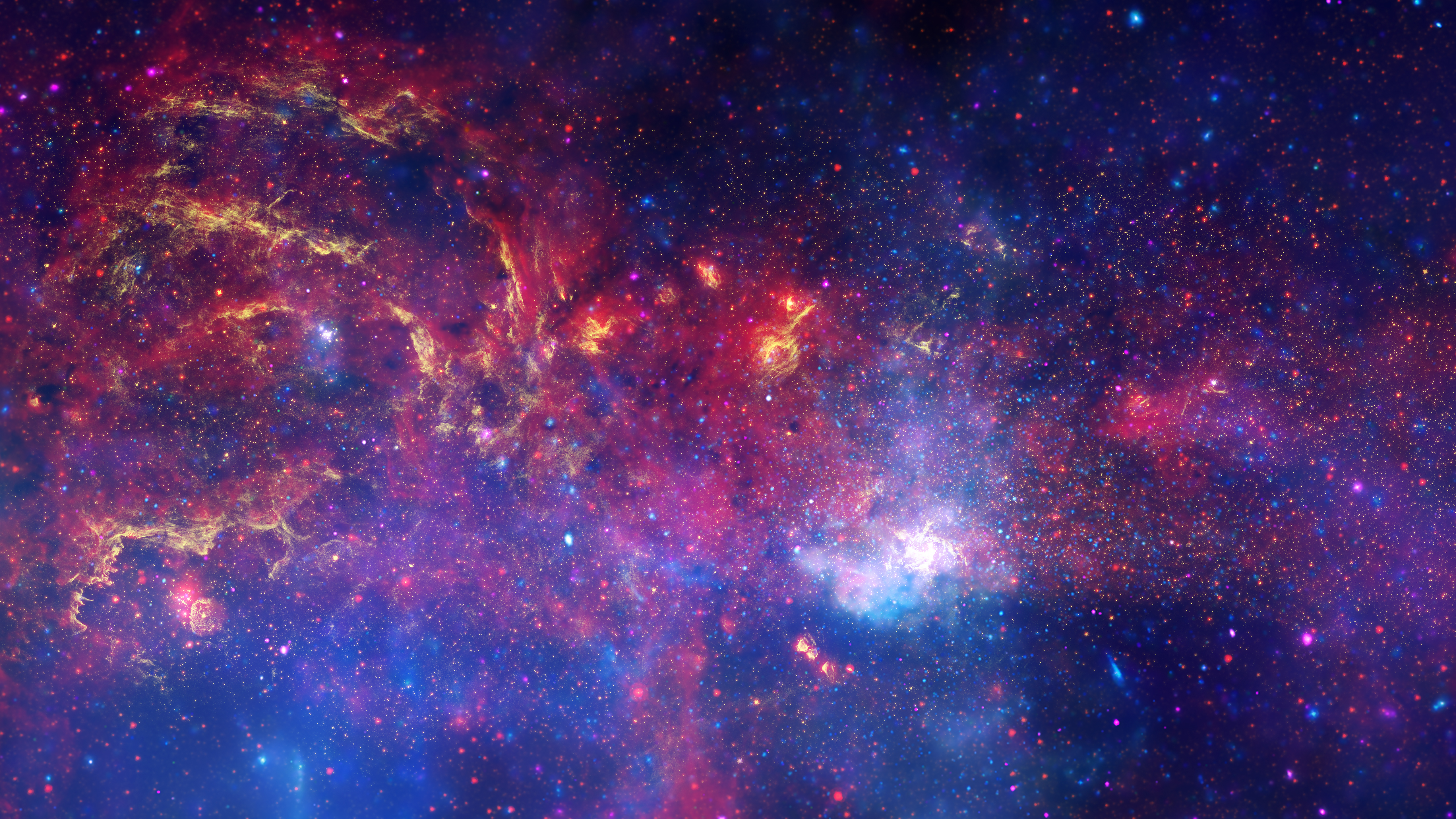 space, stars, sci fi, milky way, nebula
