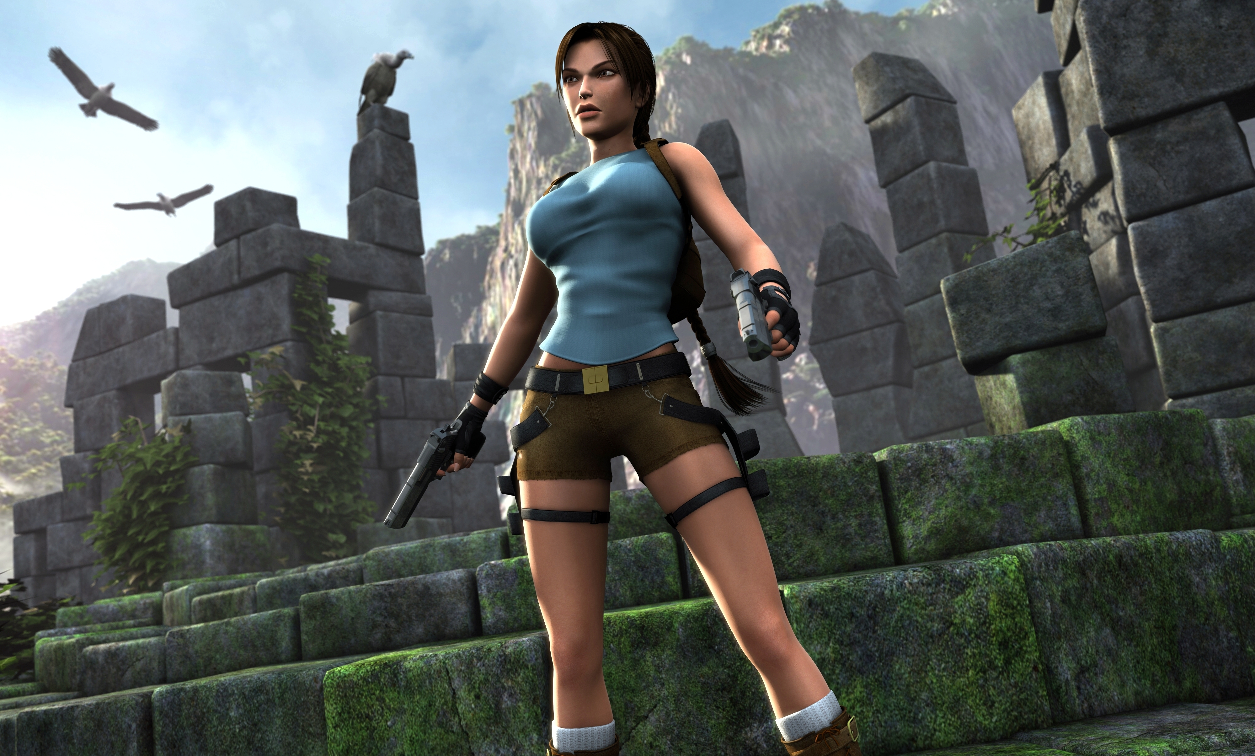 358865 descargar fondo de pantalla lara croft tomb raider: legend, videojuego, tomb raider: protectores de pantalla e imágenes gratis