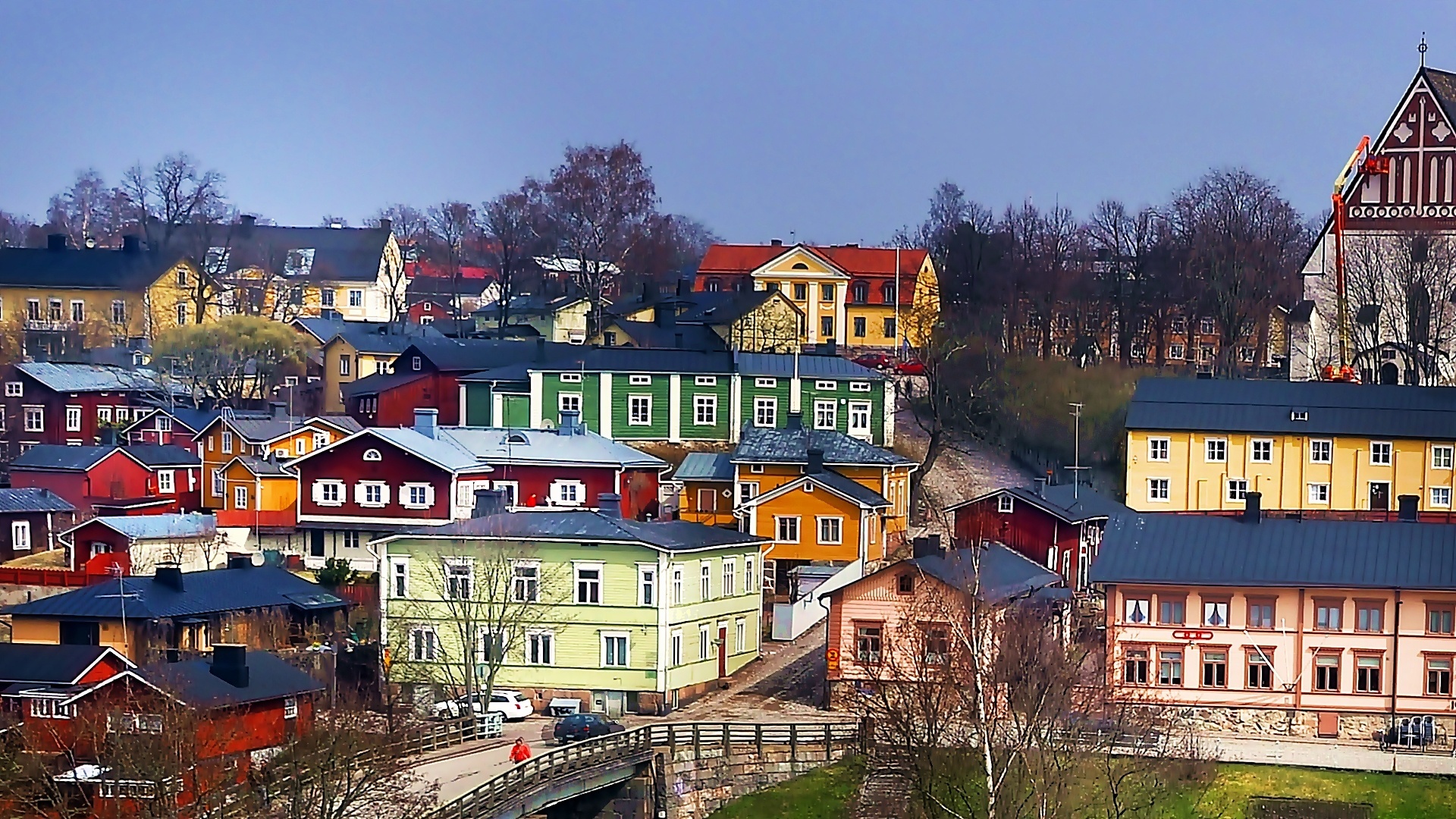 Скачать картинку Города, Городок, Сделано Человеком в телефон бесплатно.