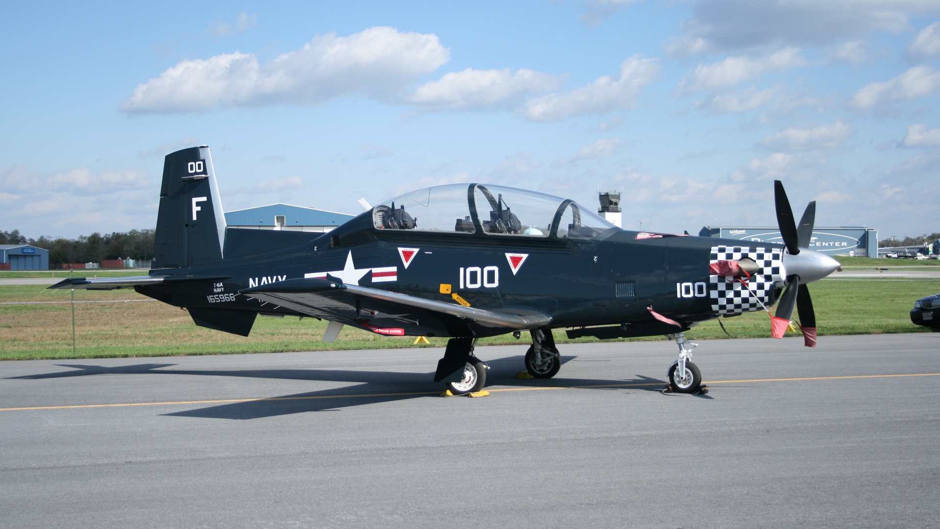 Download mobile wallpaper Beechcraft T 6 Texan Ii, Military Aircraft, Military for free.