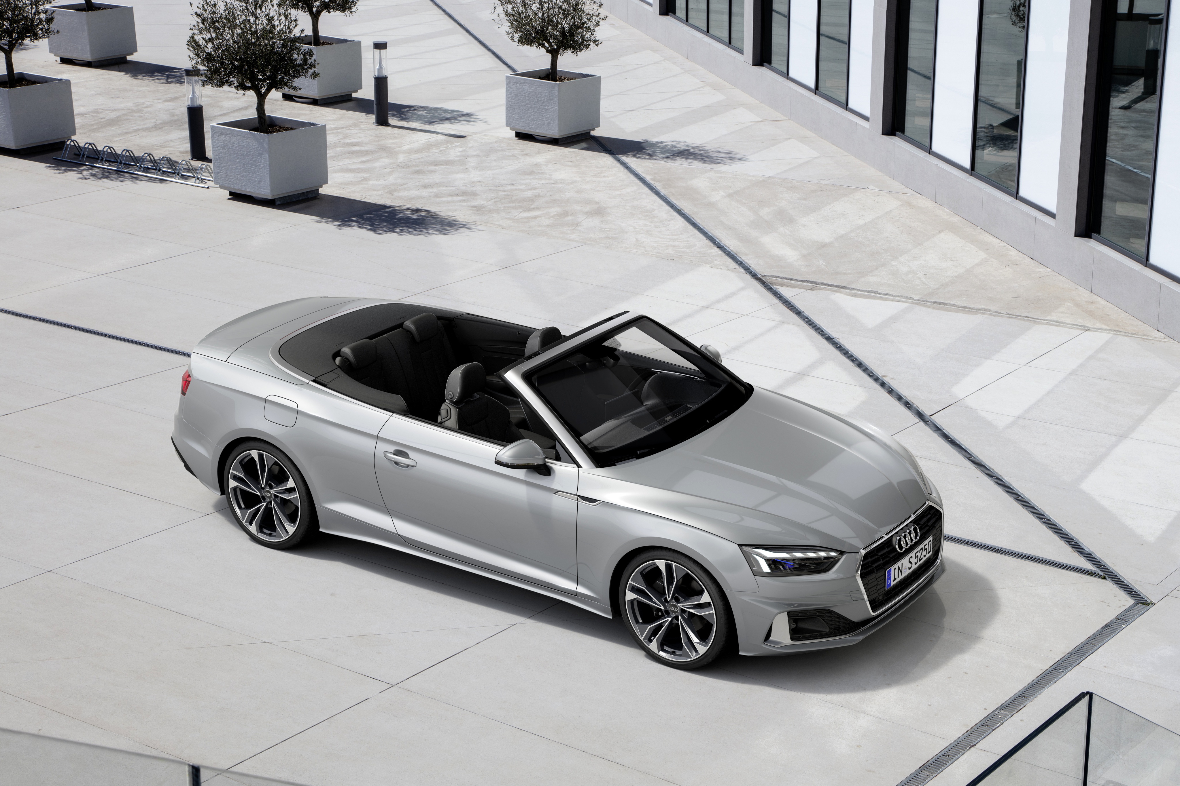 Baixar papel de parede para celular de Audi, Carro, Cabriolet, Audi A5, Veículos, Carro Prateado gratuito.