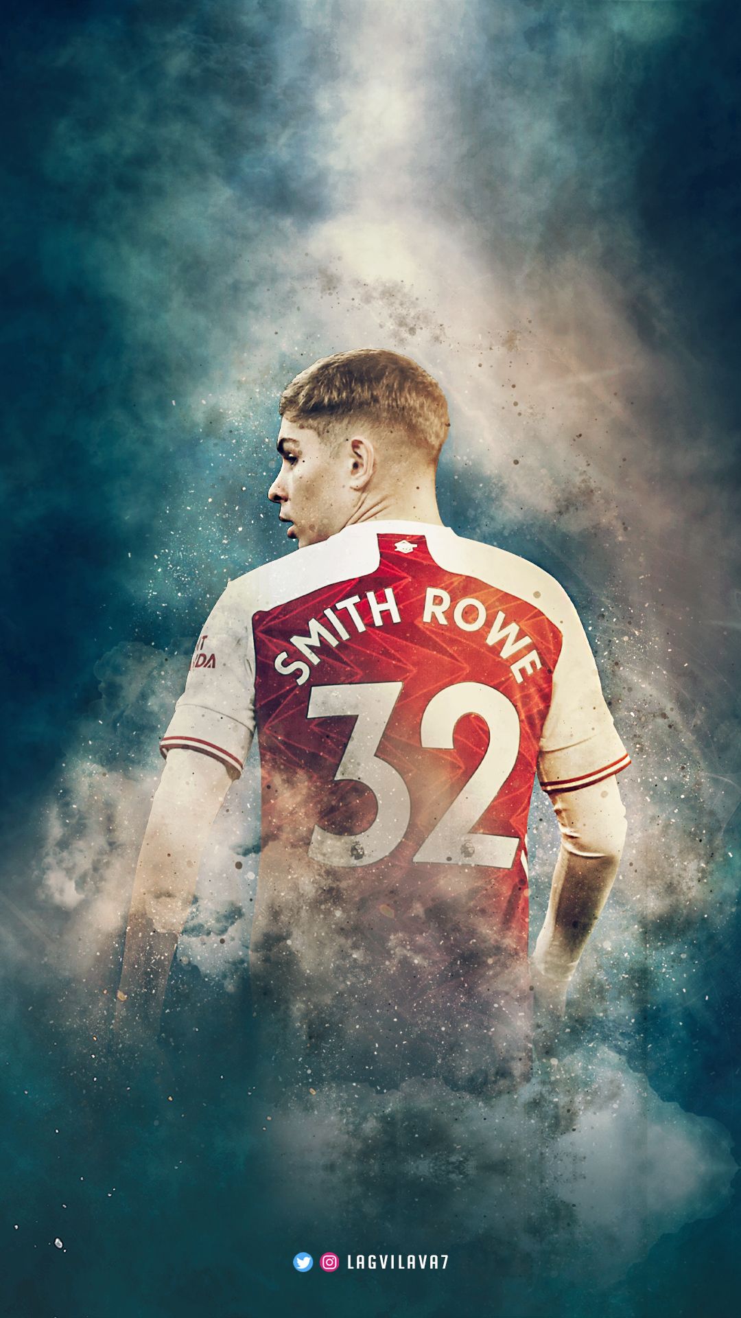 Emile Smith Rowe HD Smartphone Background