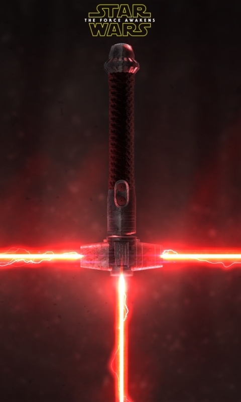 Download mobile wallpaper Star Wars, Lightsaber, Movie, Star Wars Episode Vii: The Force Awakens for free.