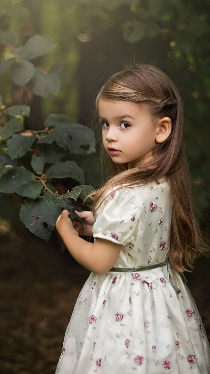 Download mobile wallpaper Child, Cute, Dress, Photography, Little Girl for free.