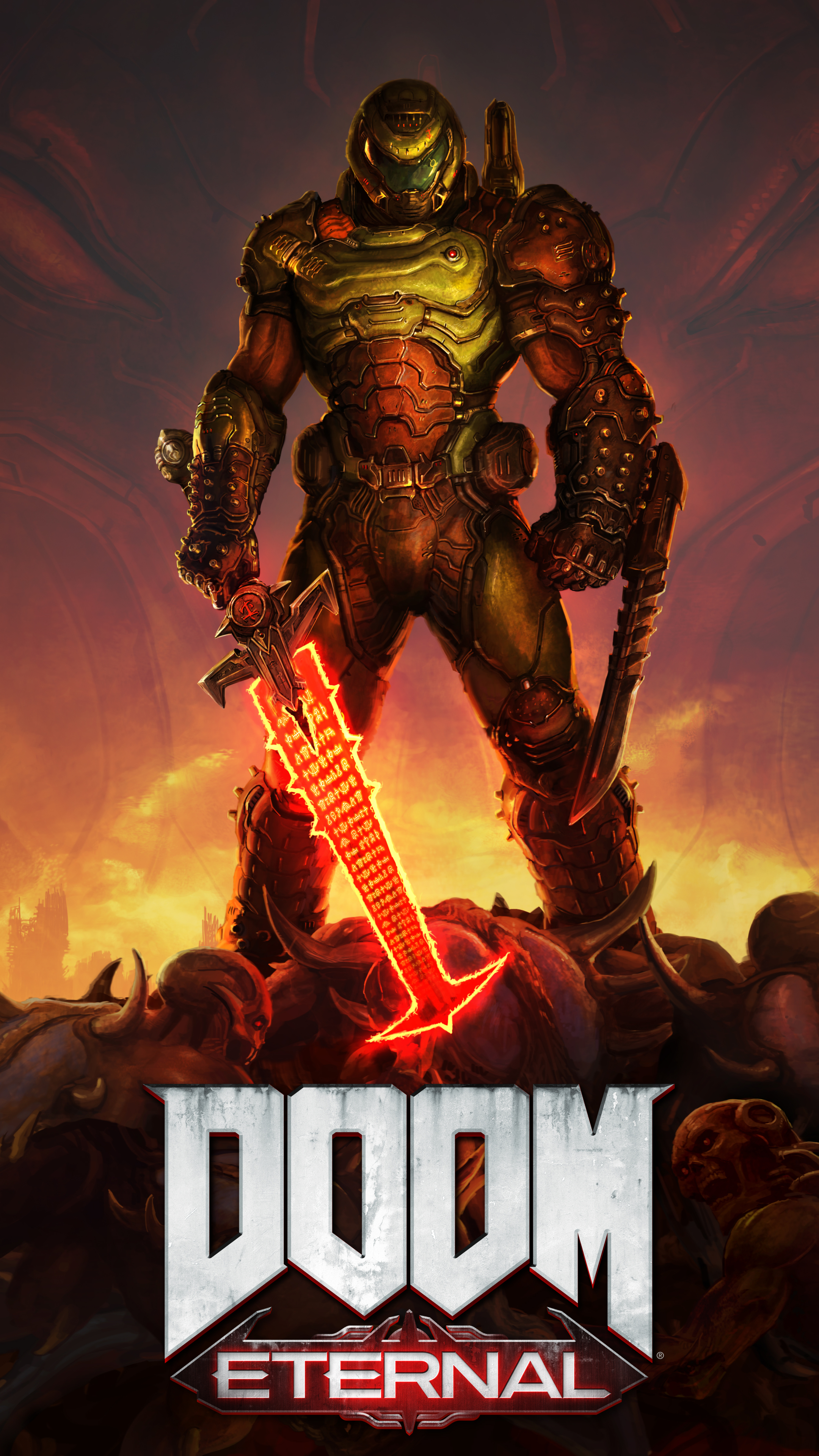Download mobile wallpaper Doom, Video Game, Doom Eternal for free.