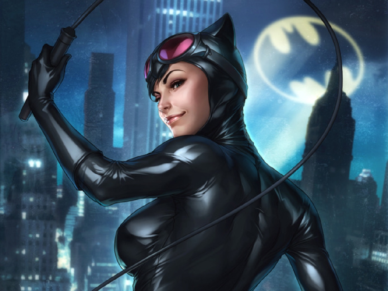 1464449 Bild herunterladen comics, catwoman - Hintergrundbilder und Bildschirmschoner kostenlos