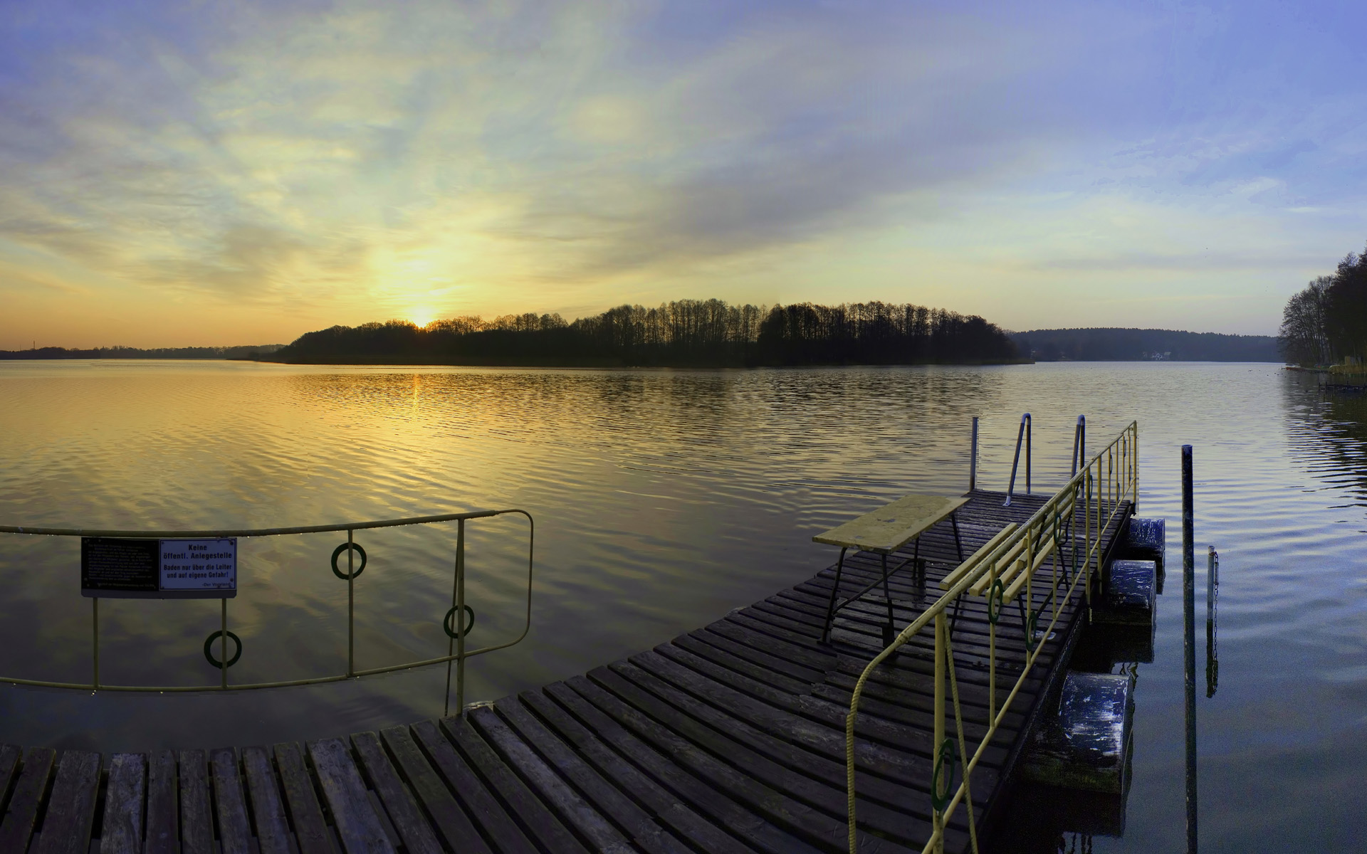 Скачать обои бесплатно Пирс, Hdr, Фотографии картинка на рабочий стол ПК