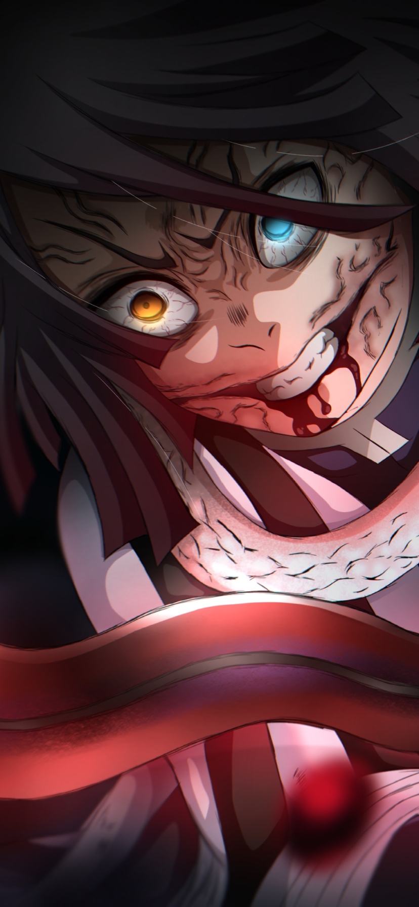 Download mobile wallpaper Anime, Heterochromia, Demon Slayer: Kimetsu No Yaiba, Obanai Iguro for free.